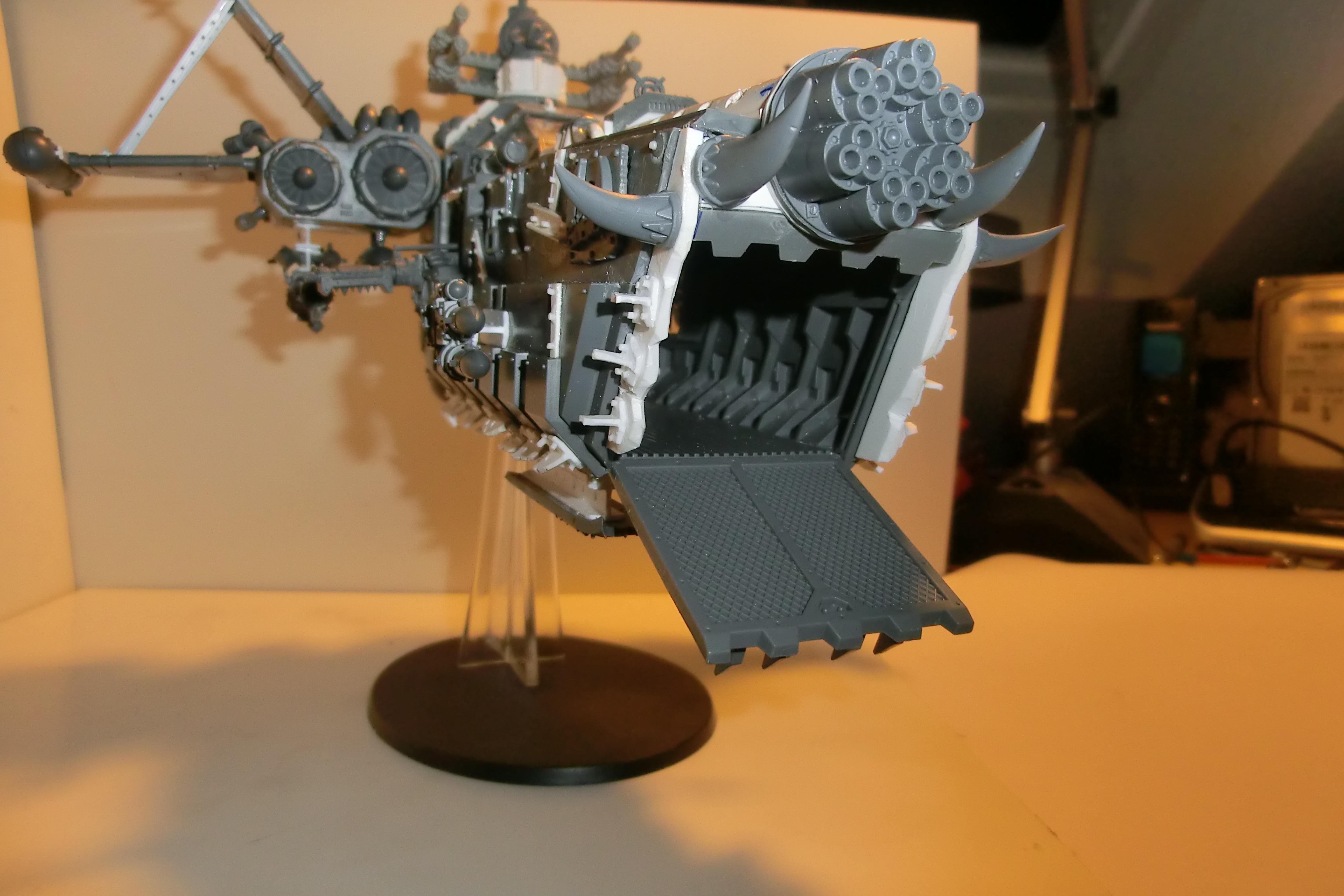 Evil Sunz, Flyer, Orks, Scratch Build, Stormwolf