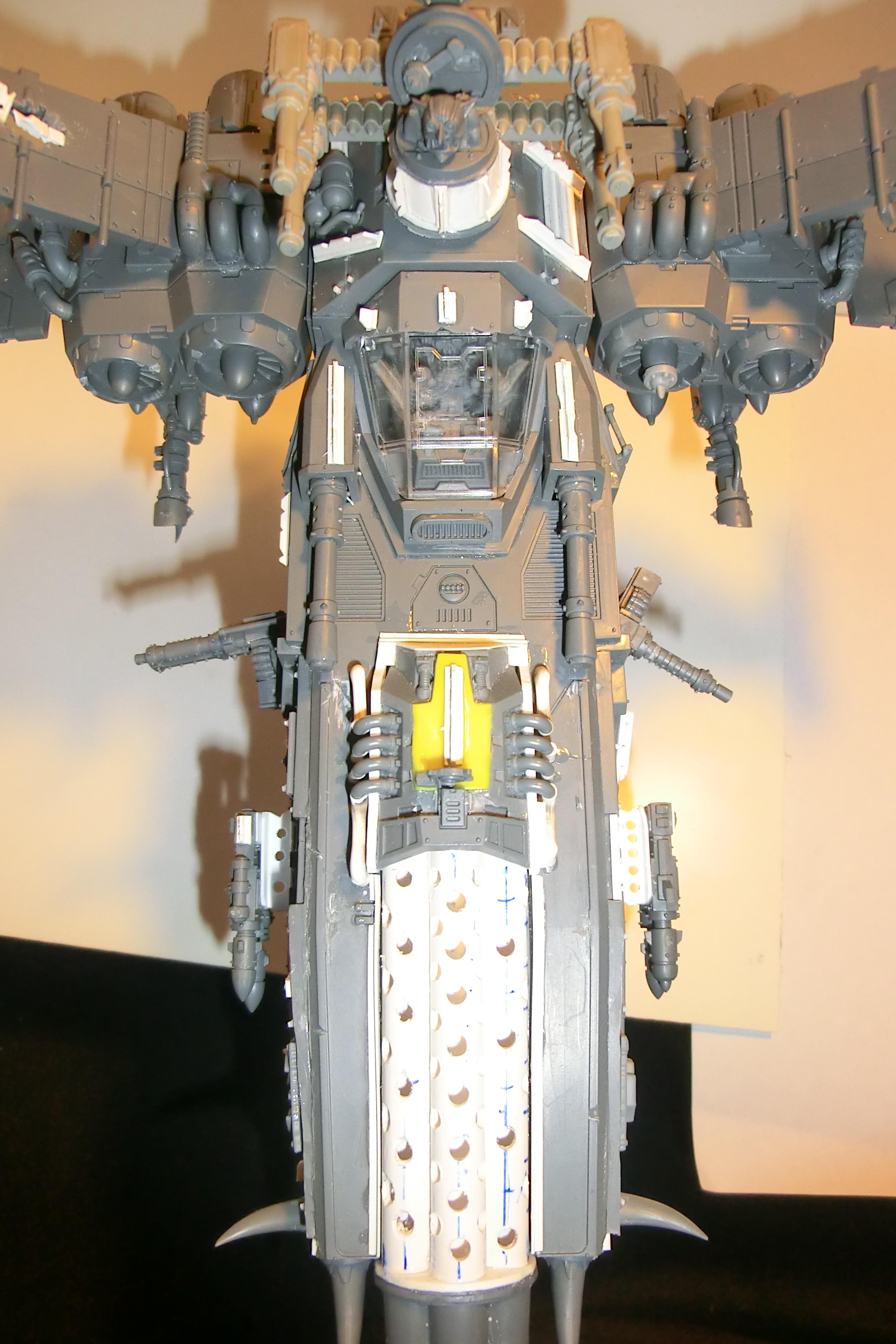 Evil Sunz, Flyer, Orks, Scratch Build, Stormwolf