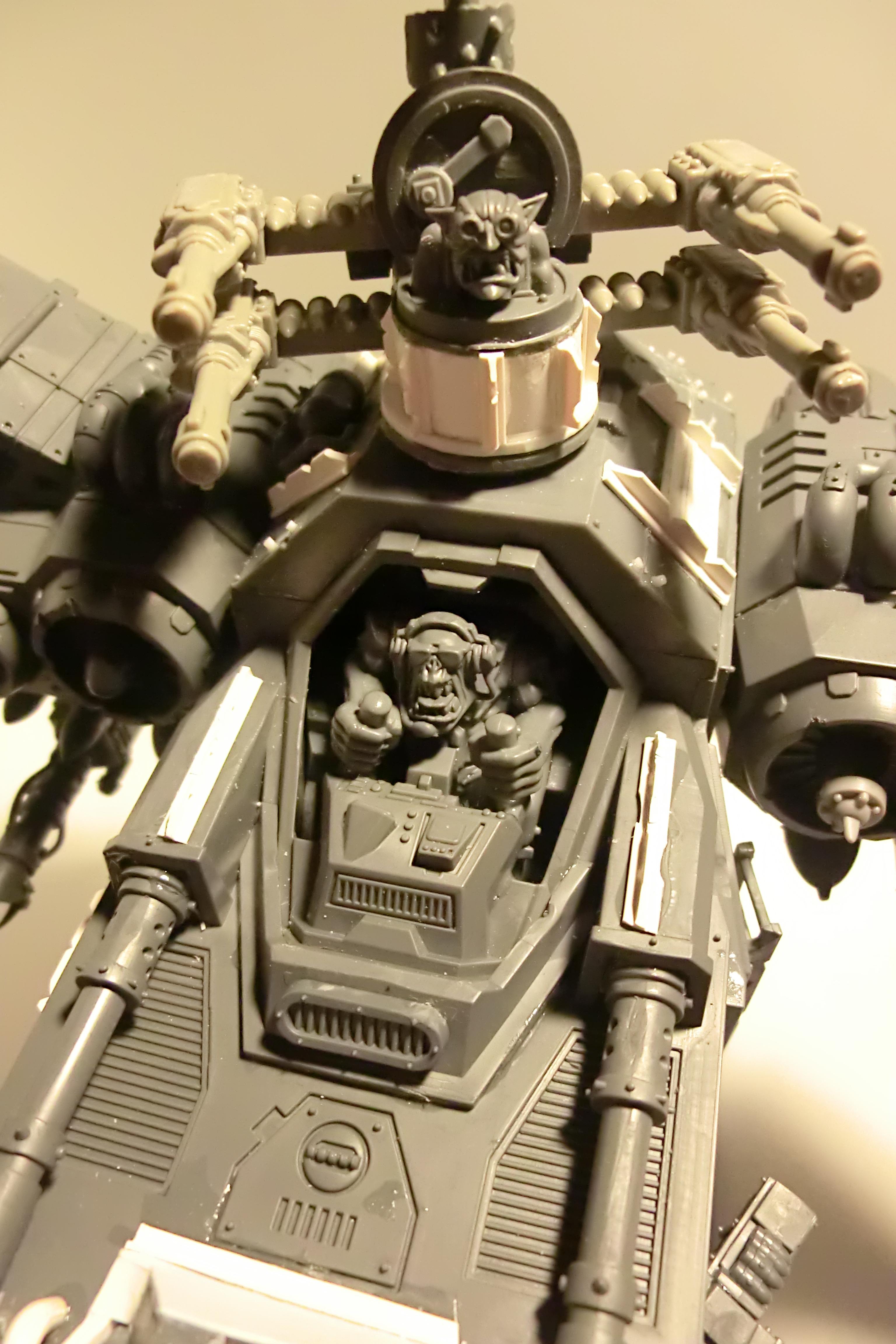 Evil Sunz, Flyer, Orks, Scratch Build, Stormwolf