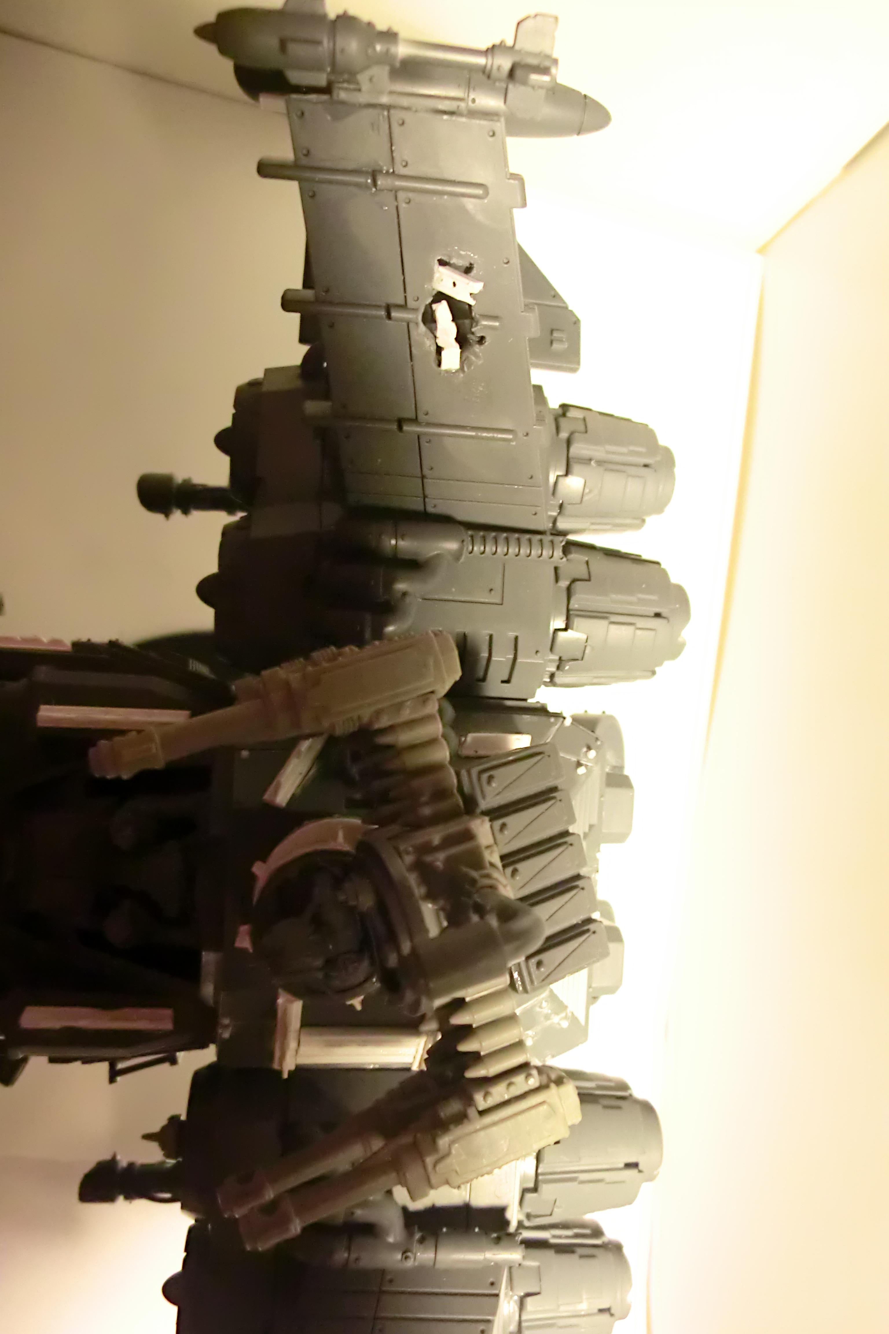 Evil Sunz, Flyer, Orks, Scratch Build, Stormwolf