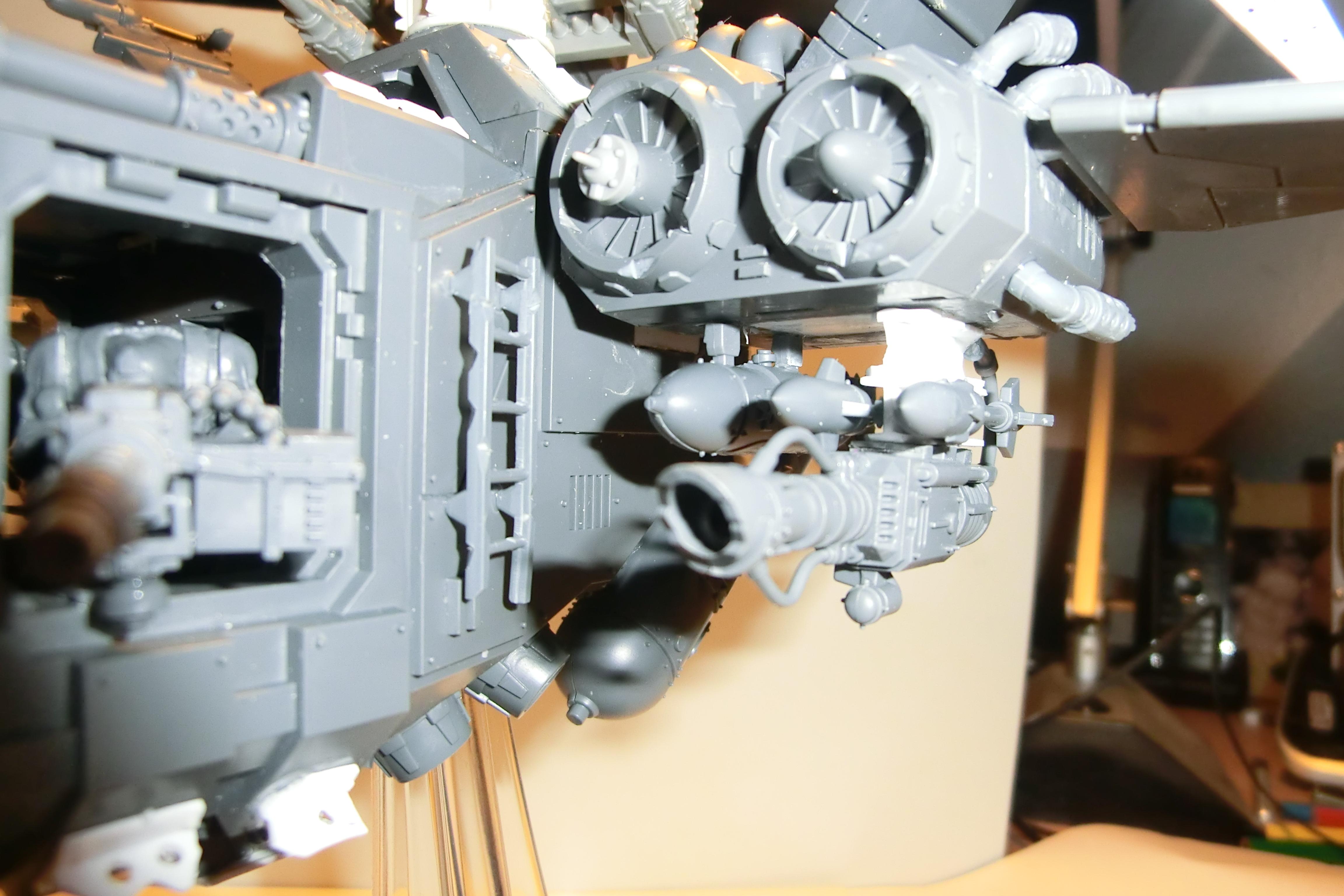 Evil Sunz, Flyer, Orks, Scratch Build, Stormwolf