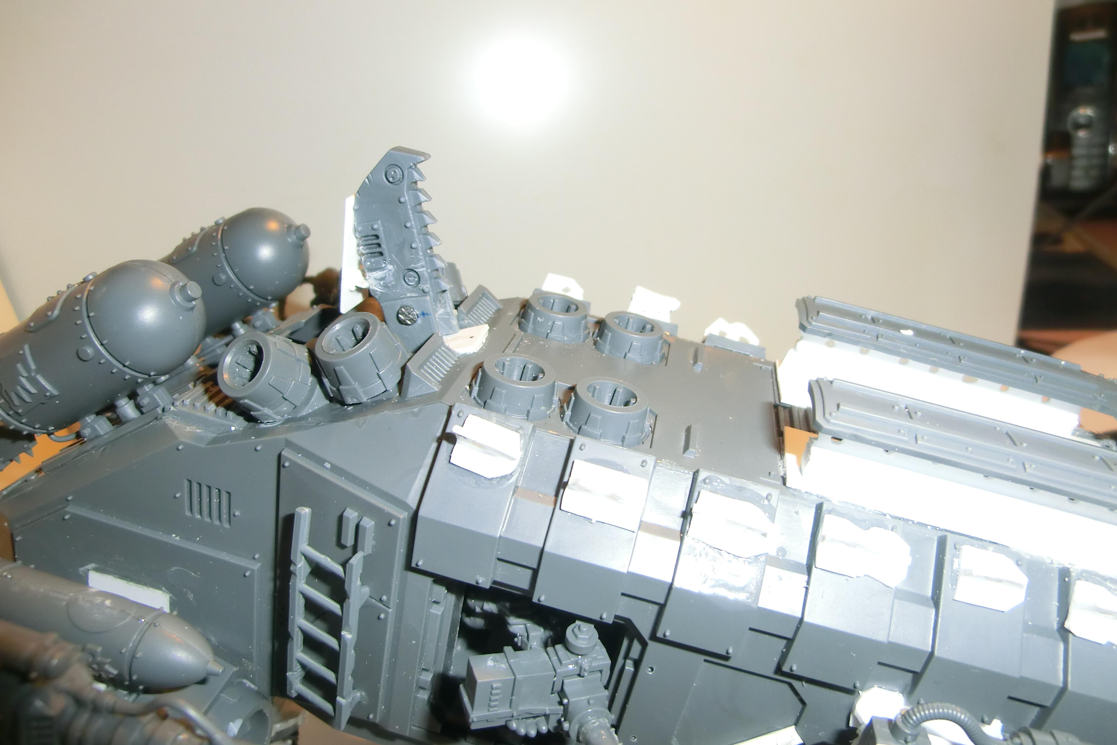 Evil Sunz, Flyer, Orks, Scratch Build, Stormwolf