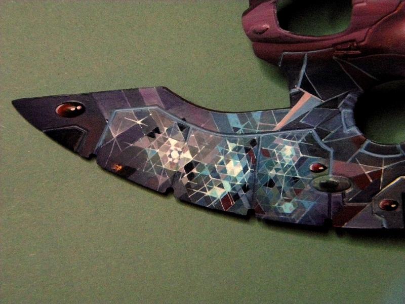 Eldar Falcon, Falcon Wing, Fractal Pattern, Fractal Shield Pattern