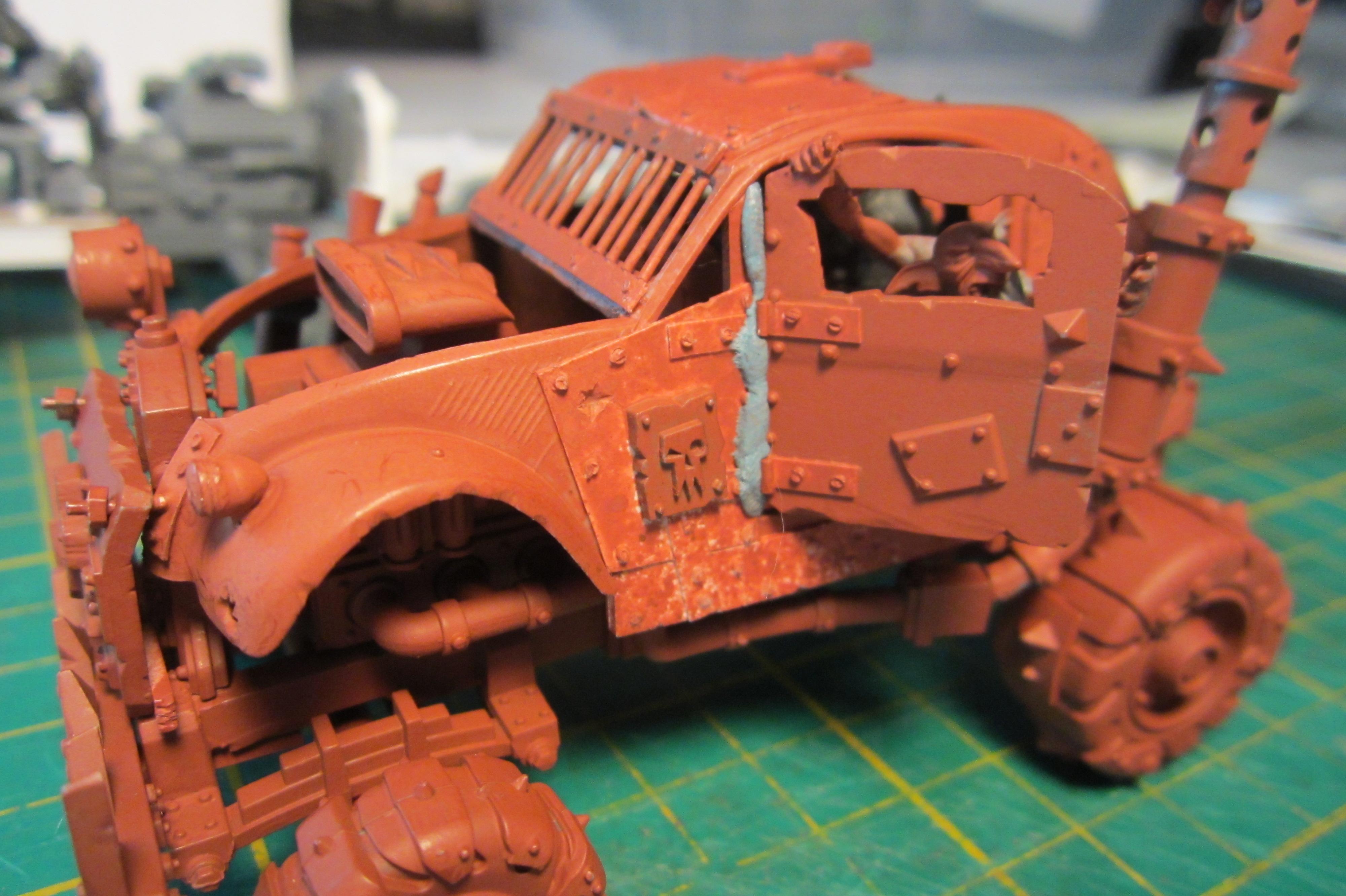 Cars, Conversion, Gorka Morka, Ork Buggies, Ork Buggy, Orks, Vehicle, Warhammer 40,000