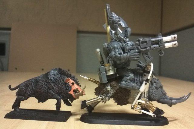 Boar, Cyboar, Orks, Snalebite