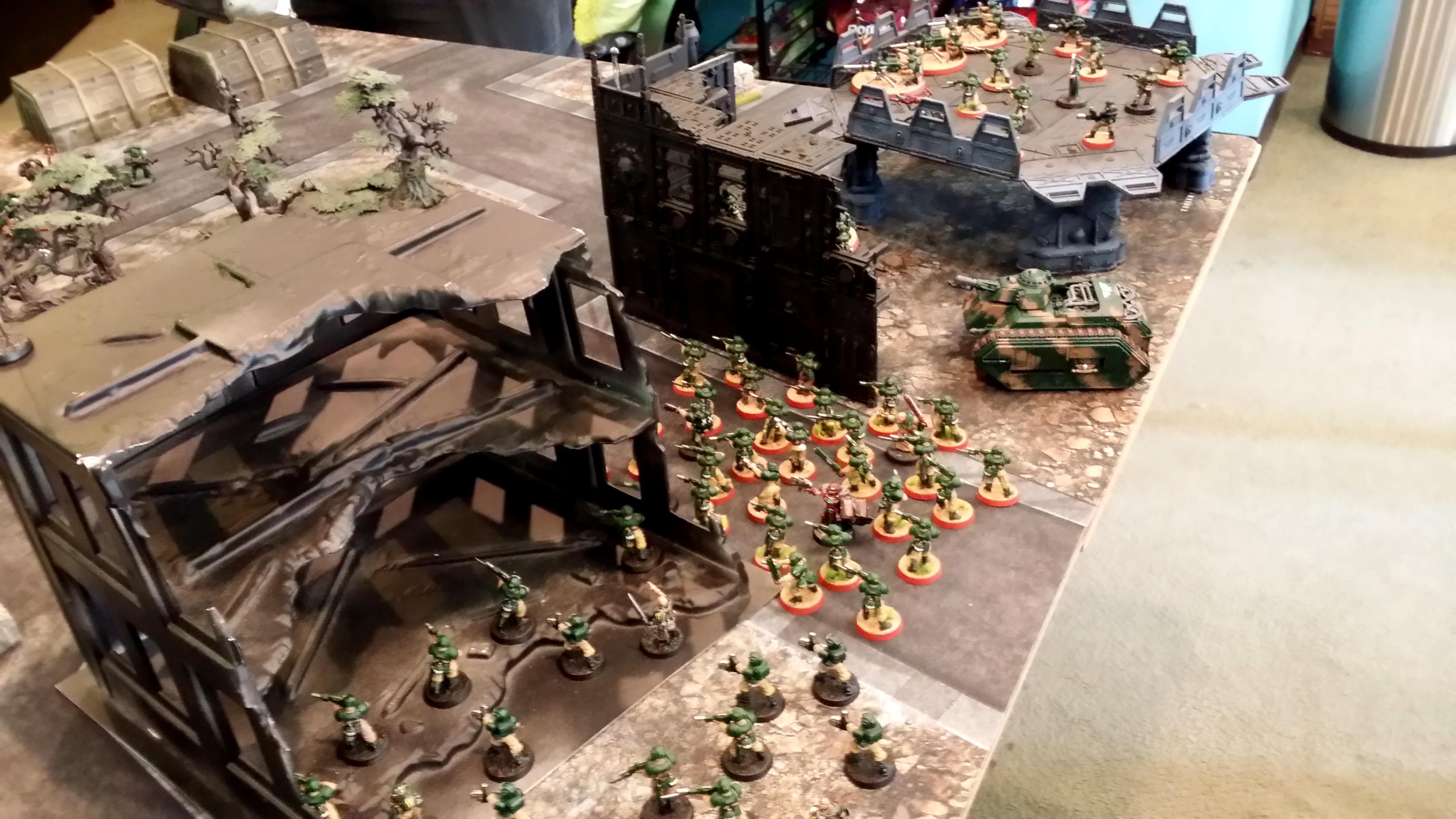 Battle, Cadians, Games Workshop, Grey Knights, Imperial Guard, Warhammer 40,000