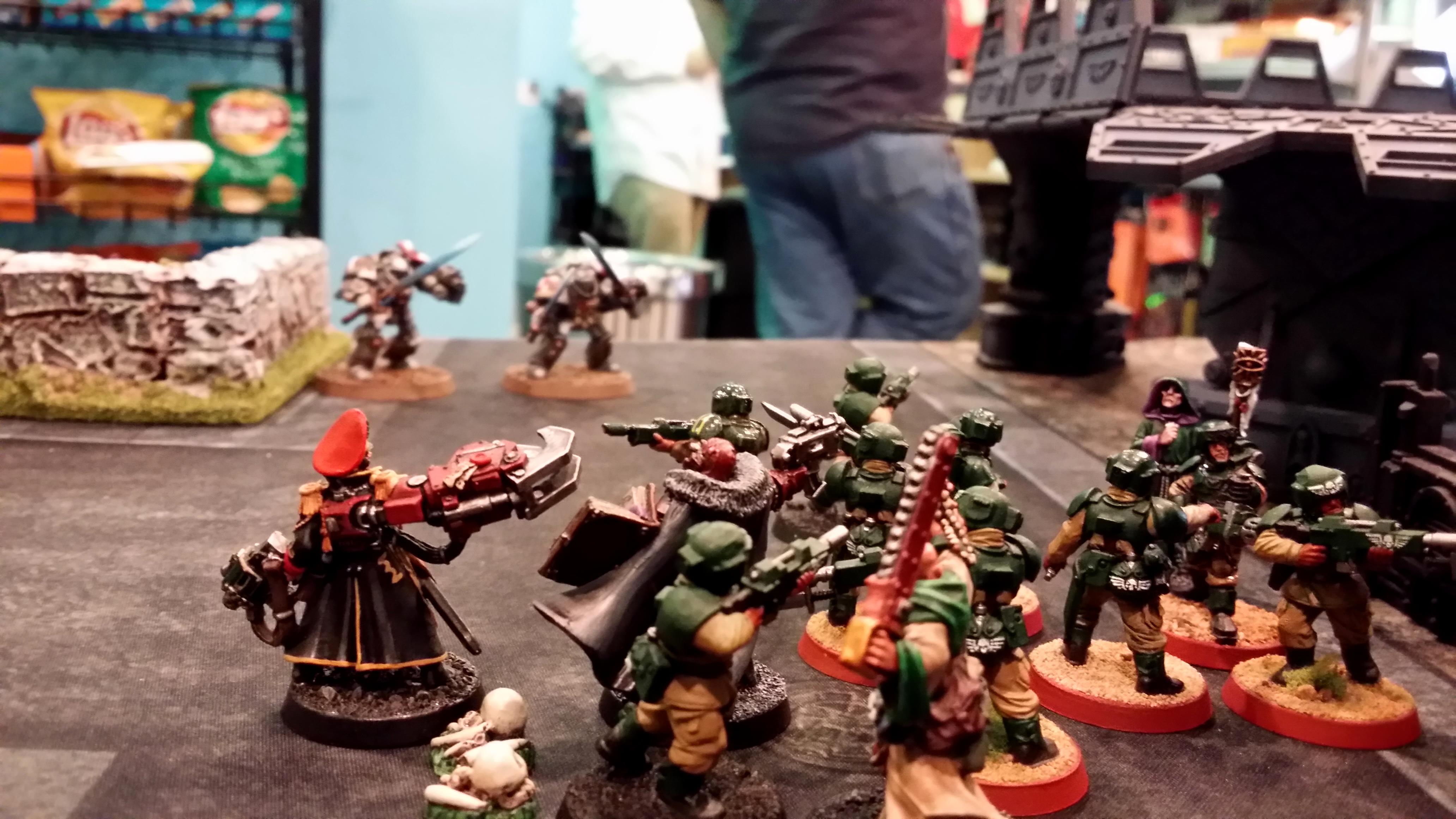 Battle, Cadians, Games Workshop, Grey Knights, Imperial Guard, Warhammer 40,000