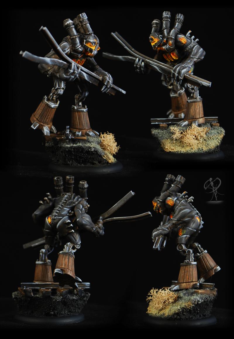 Arcanists, Golem, Maligaux, Robot, Ten Thunders