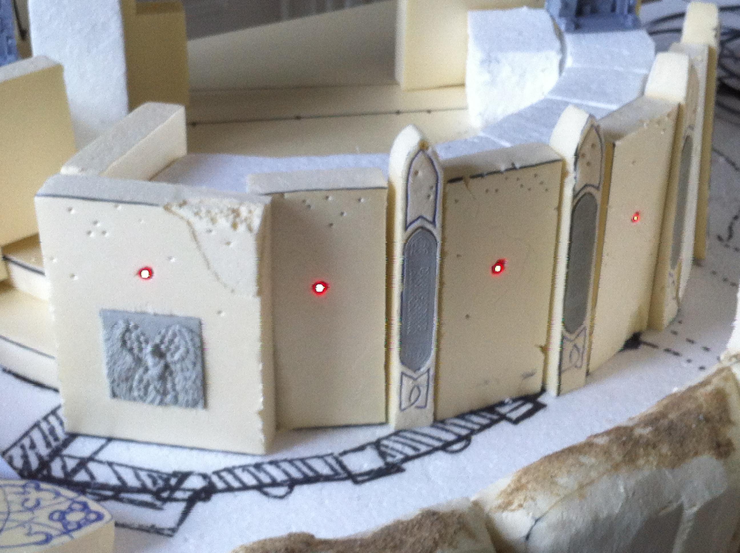 Battle, Board, Space, Temple, Terrain, Wolves, Work In Progress