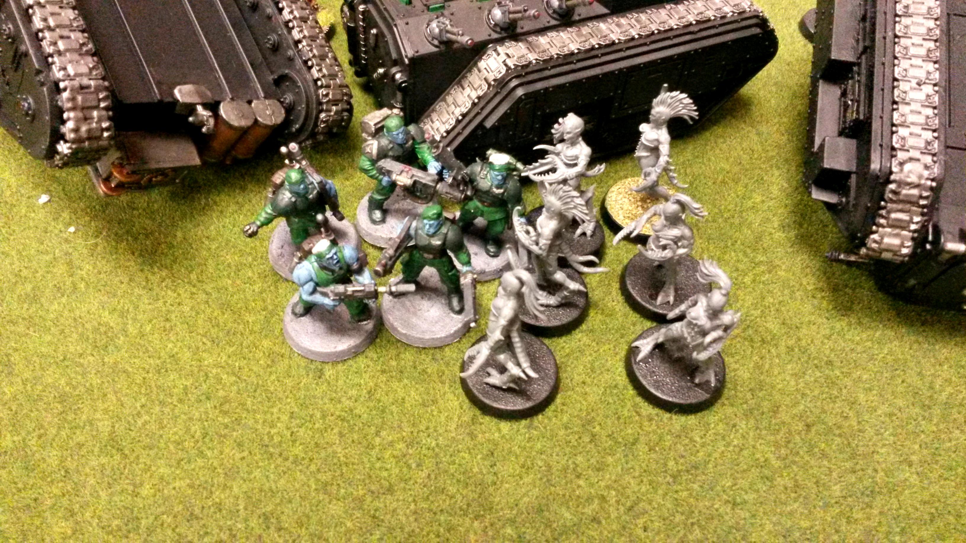 Daemons, Imperial Guard, Slaanesh