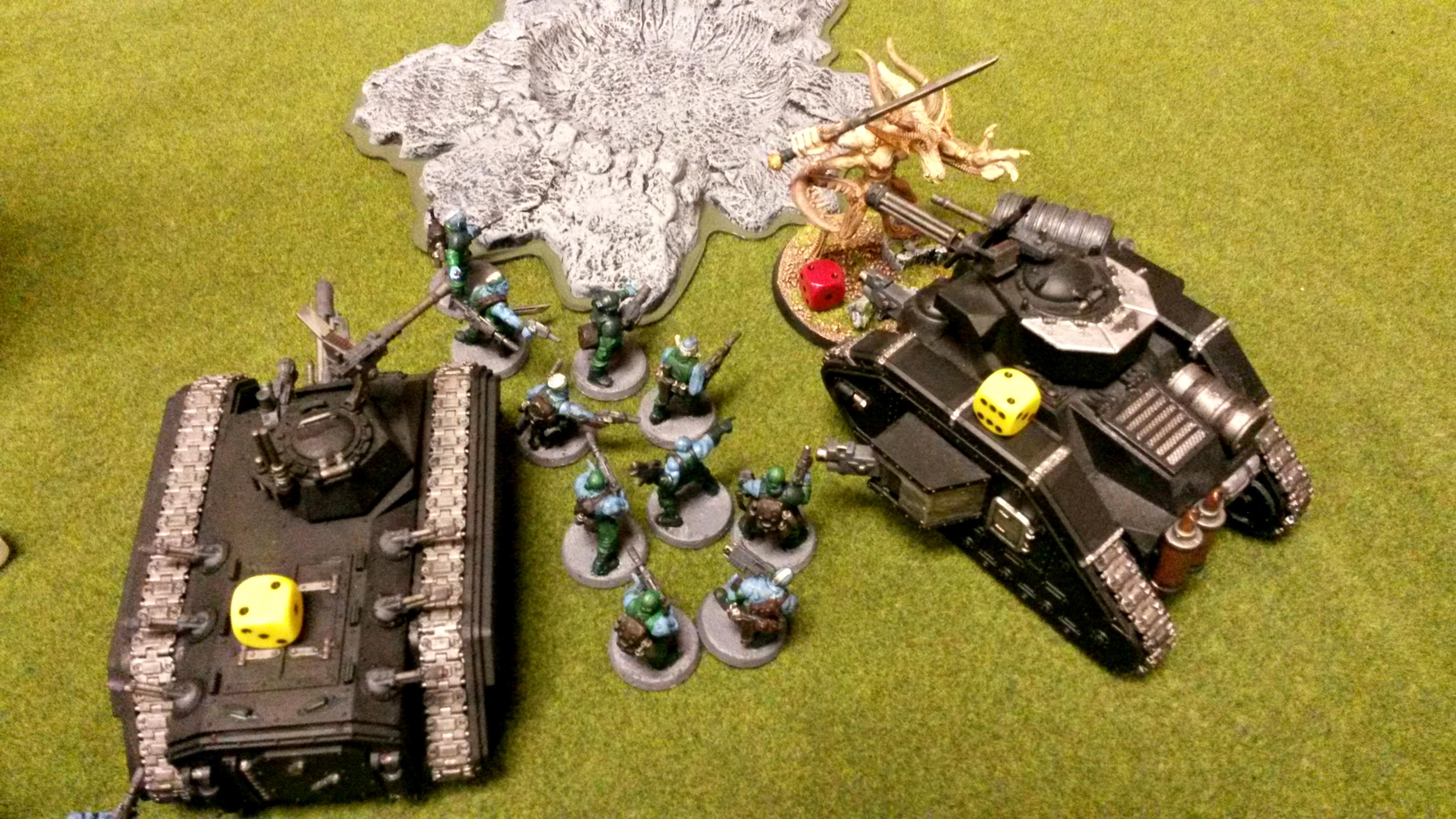 Daemons, Imperial Guard, Slaanesh
