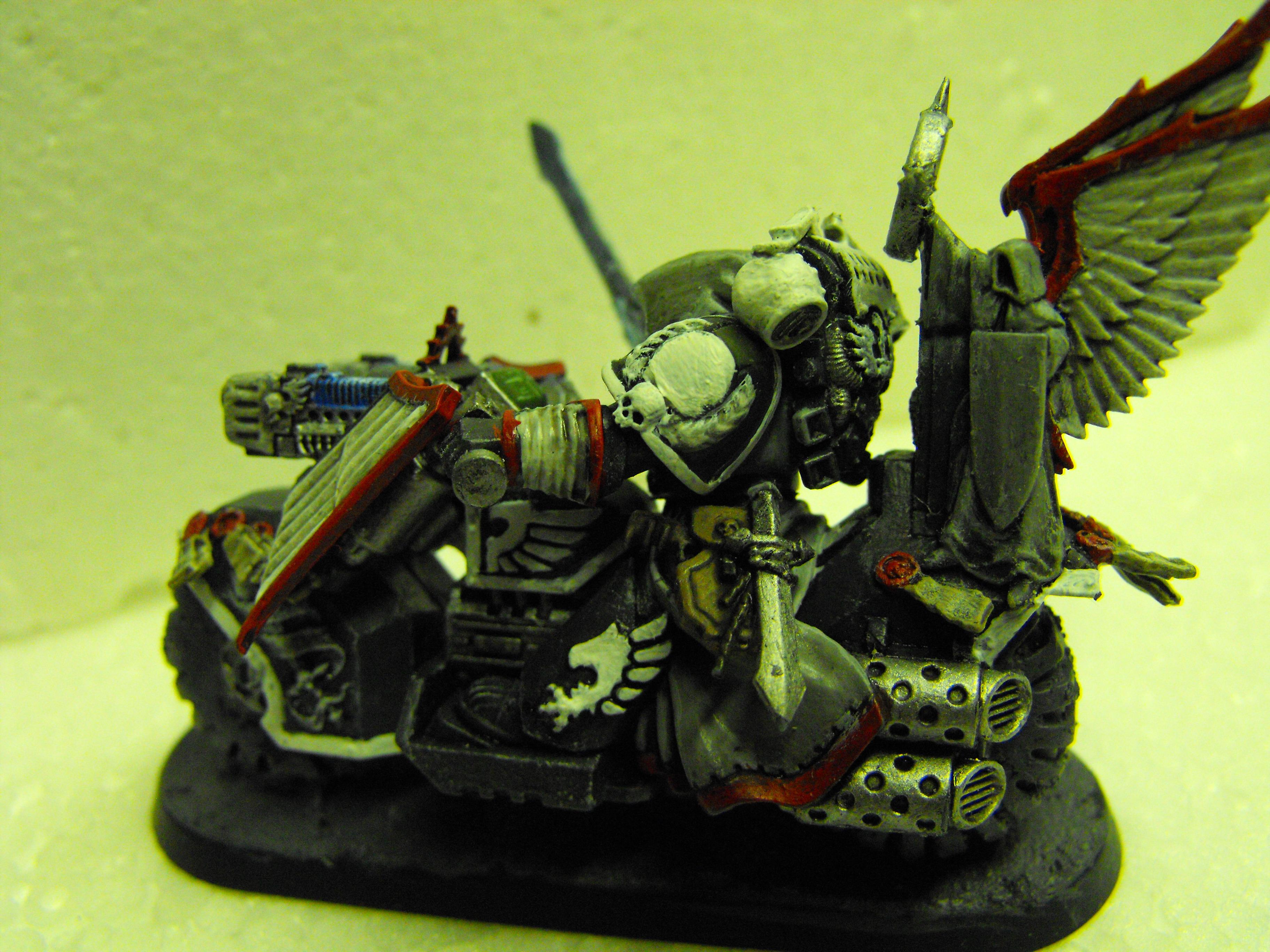 Assault Squad, Chaplain, Dark Angels Successors, Fellwing Biker Captain, Kor'sarro Kahn, Sergeant, Space Marines, Stormtalon Conversion, Tactical Squad