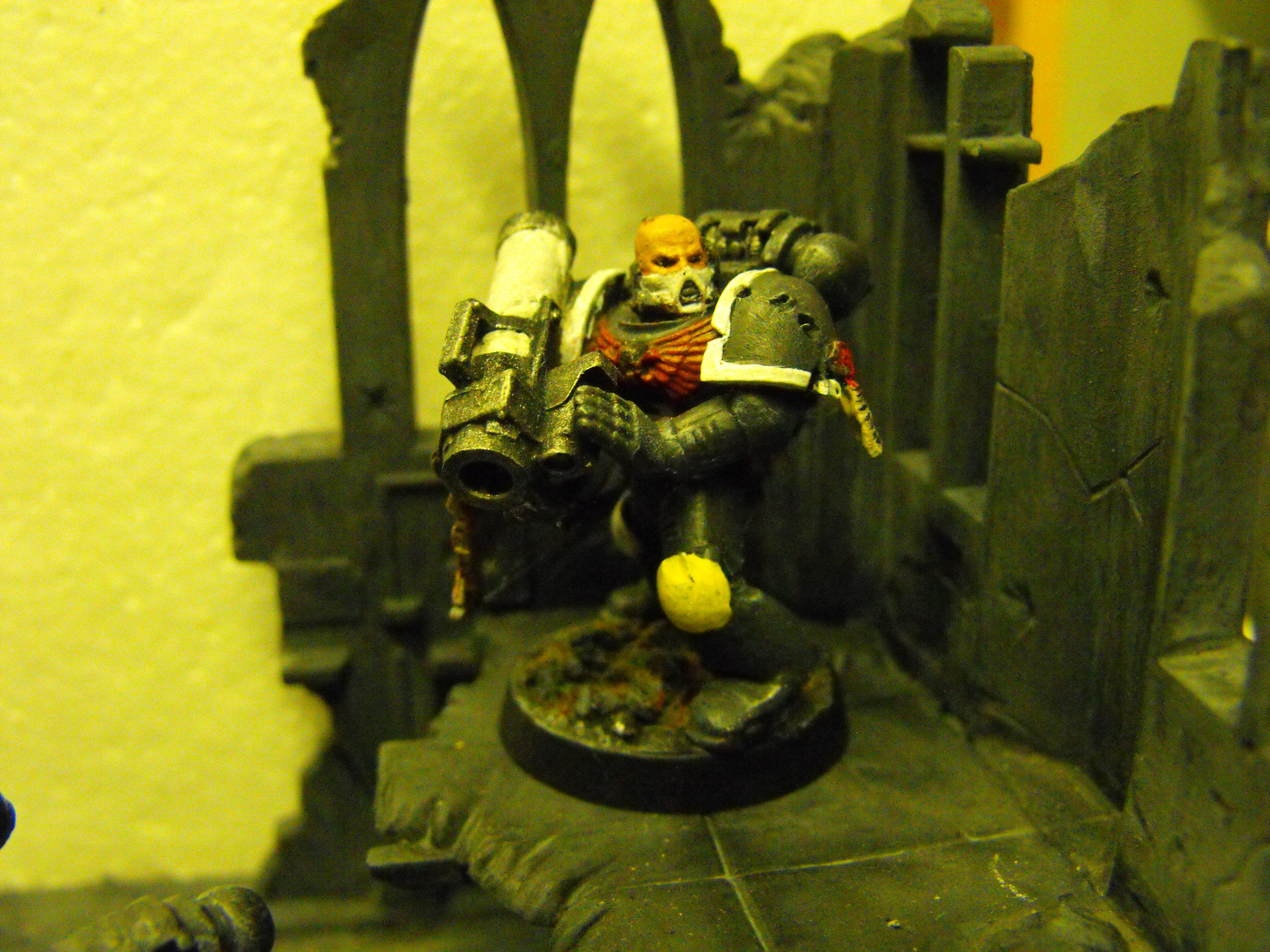 Assault Squad, Chaplain, Dark Angels Successors, Fellwing, Sergeant, Space Marines, Squad, Stormtalon Conversion, Tactical, Tactical Squad