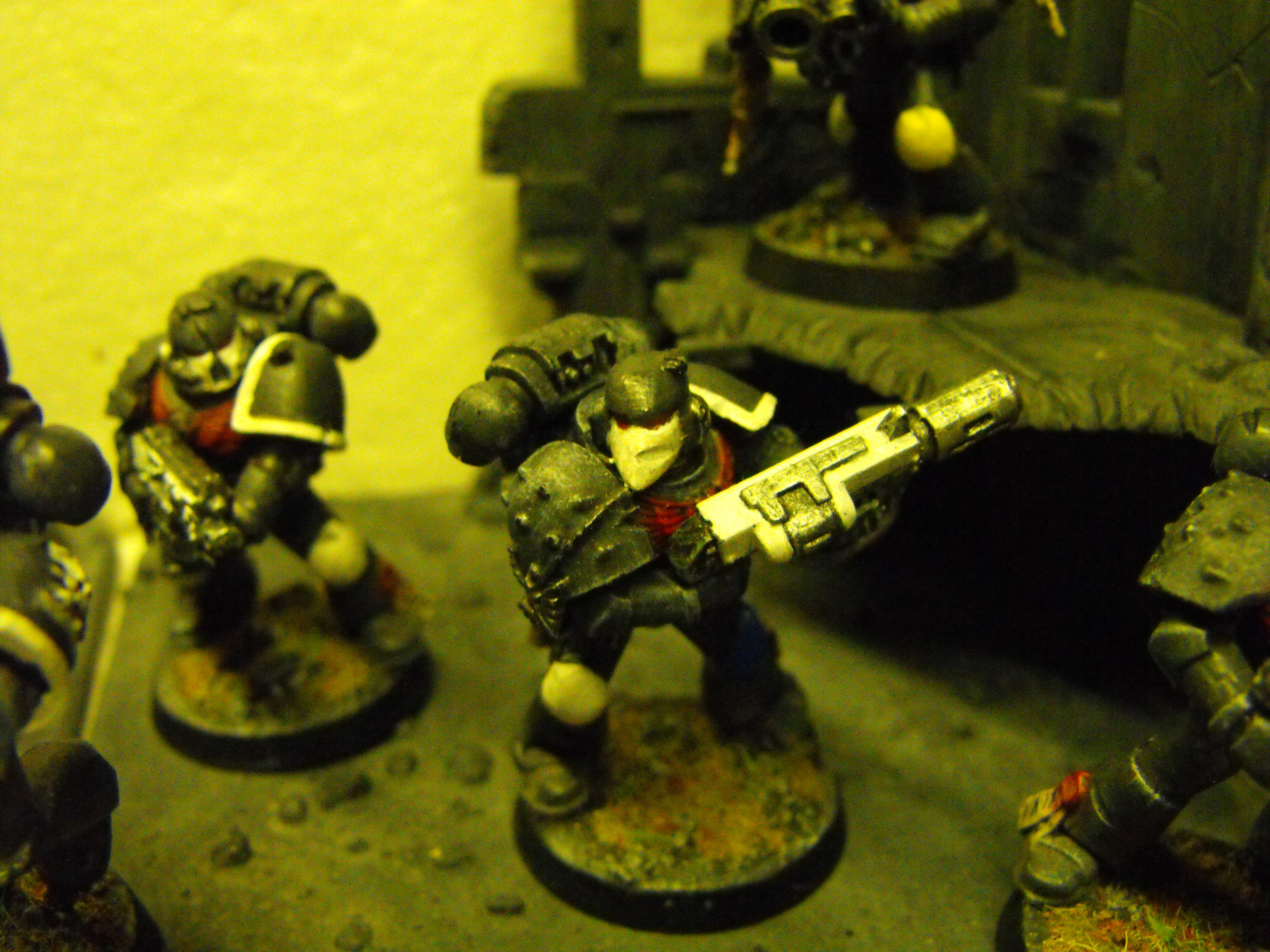 Assault Squad, Chaplain, Dark Angels Successors, Fellwing, Sergeant, Space Marines, Squad, Stormtalon Conversion, Tactical, Tactical Squad