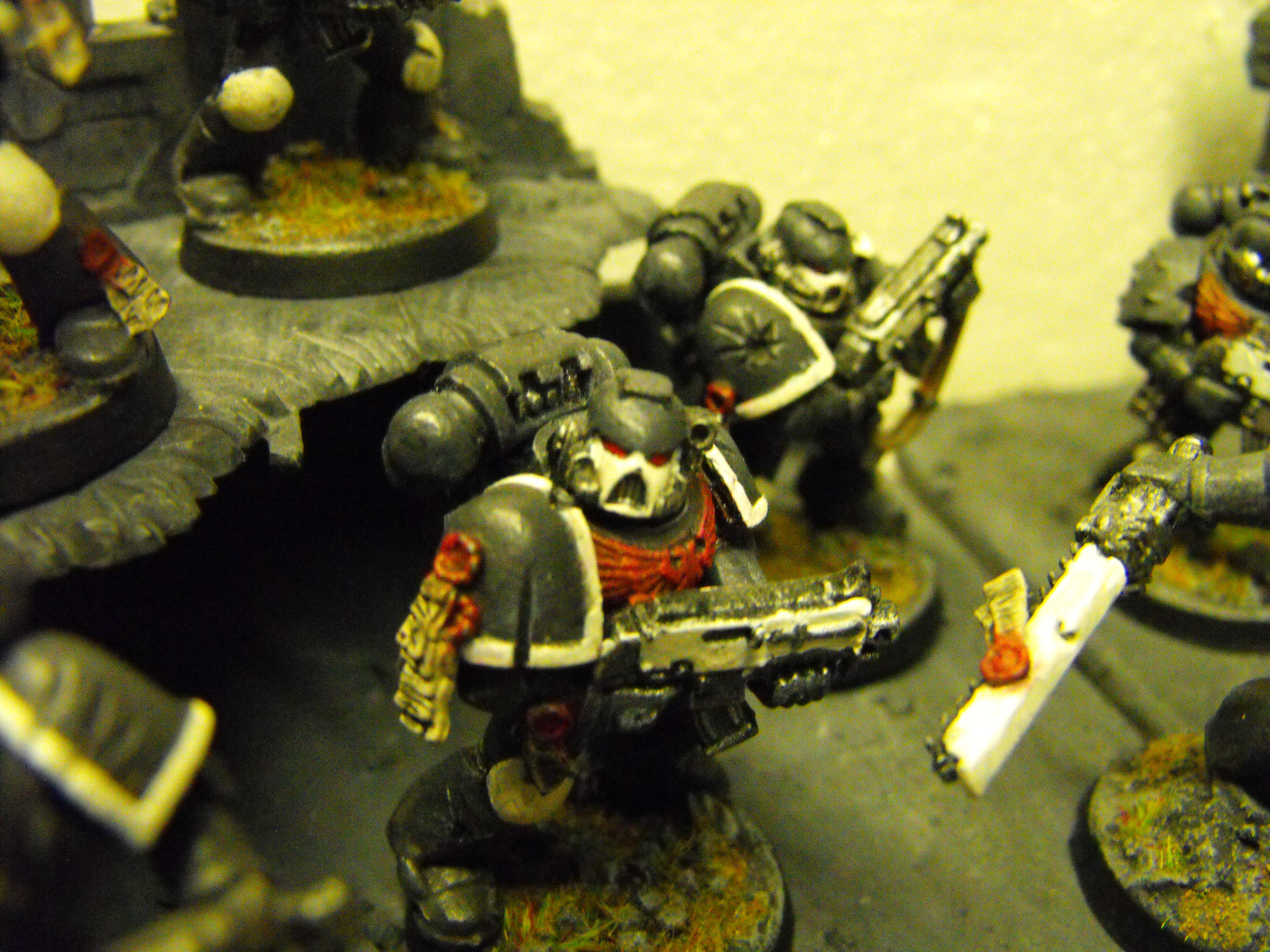 Assault Squad, Chaplain, Dark Angels Successors, Fellwing, Sergeant, Space Marines, Squad, Stormtalon Conversion, Tactical, Tactical Squad