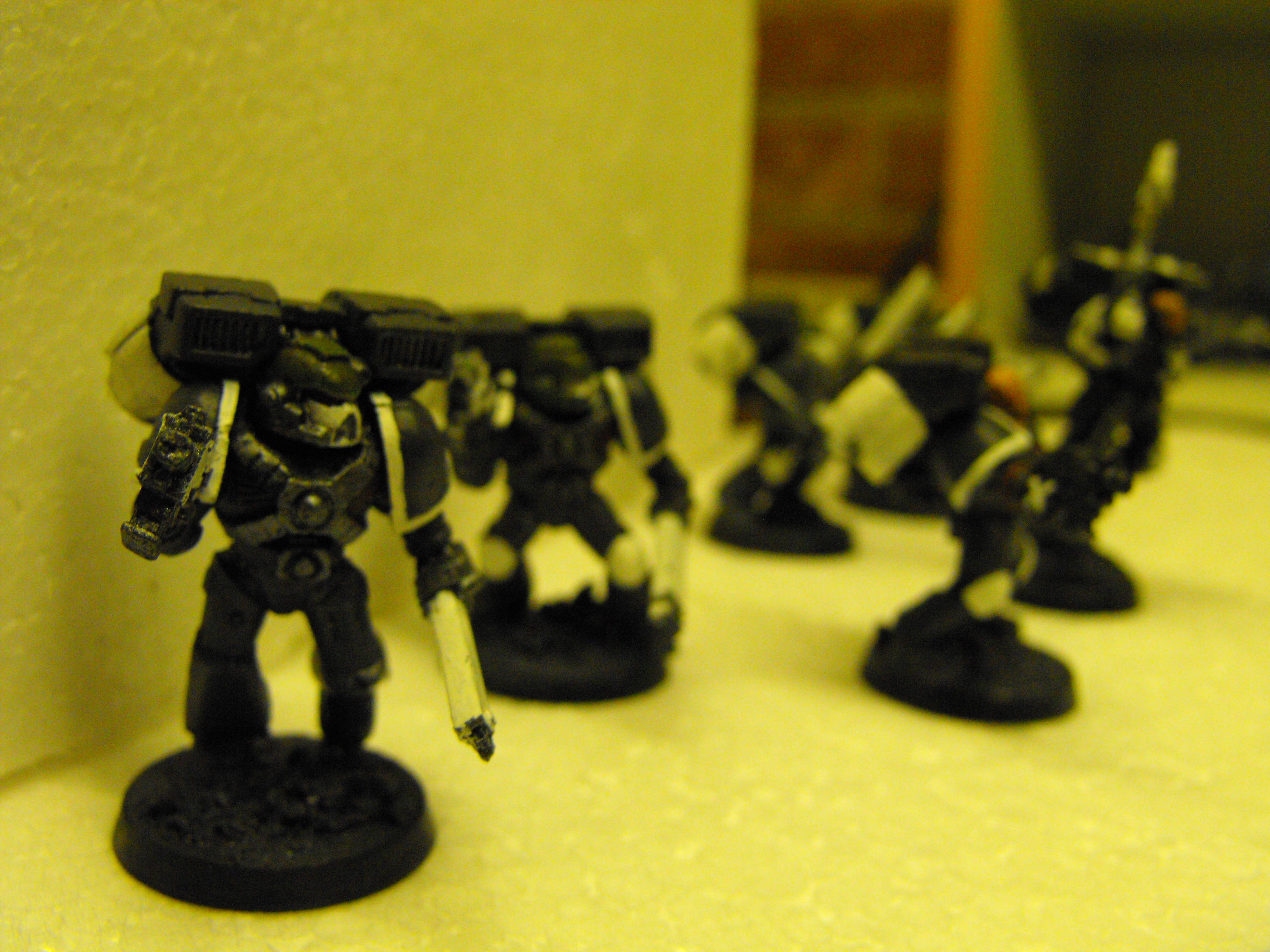 Assault Squad, Chaplain, Dark Angels Successors, Fellwing, Sergeant, Space Marines, Stormtalon Conversion, Tactical Squad