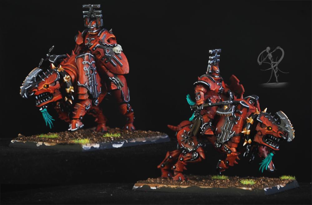 Cavalry, Juggernaut, Khorne, Warriors Of Chaos