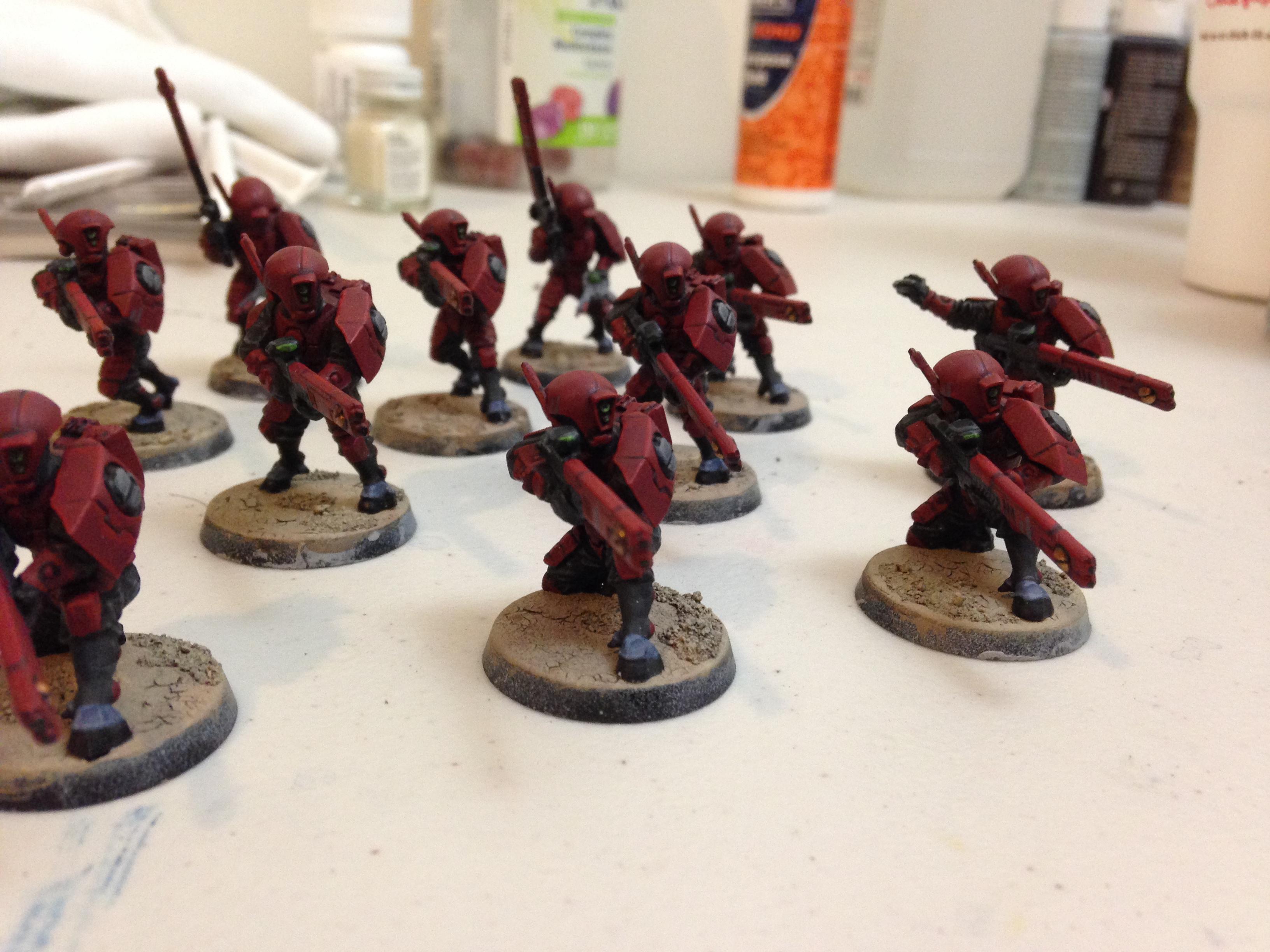 Enclave, Farsight, Fire, Tau, Warriors