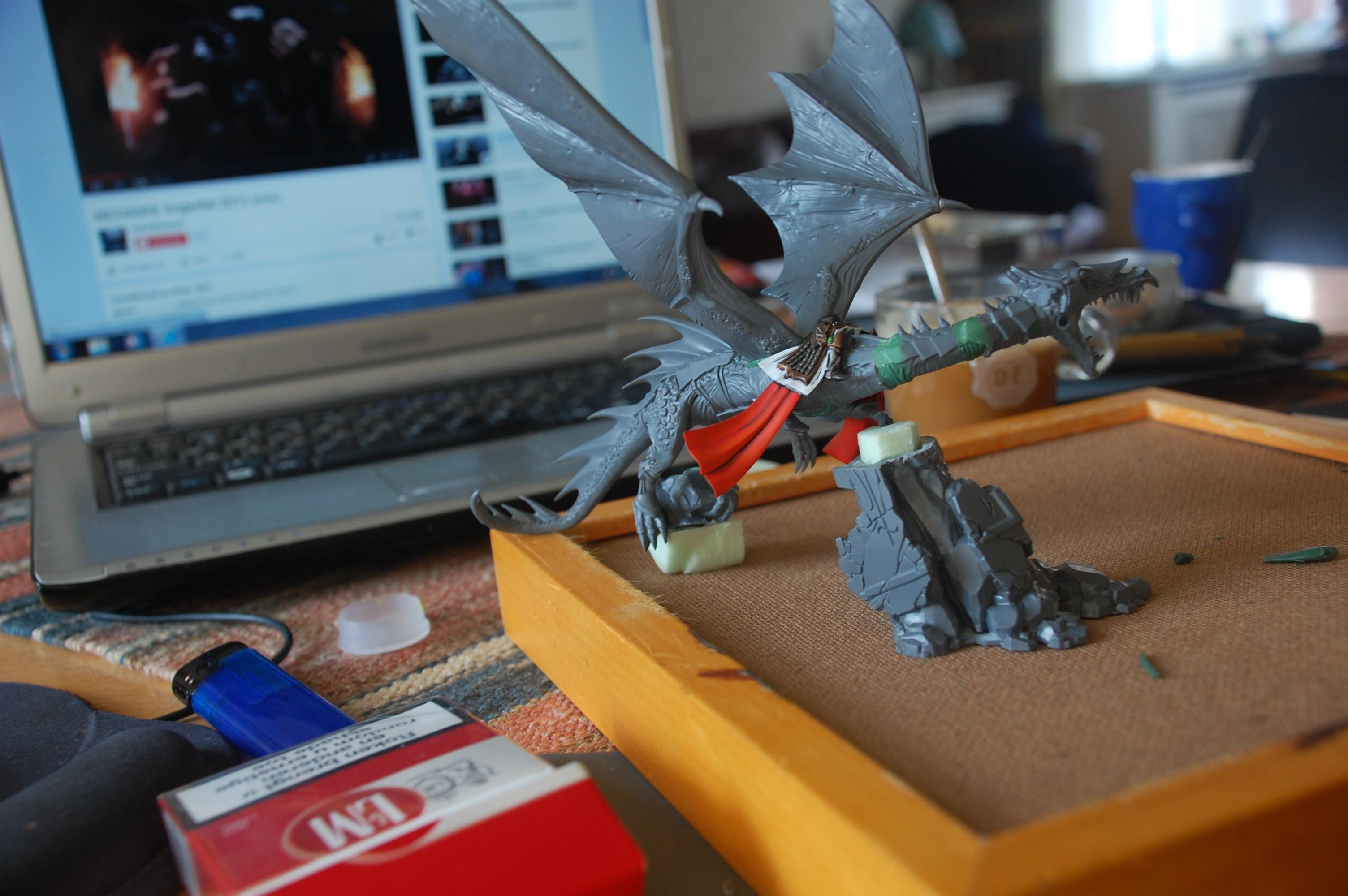 Mock up with part of the rider added for some colour ^^