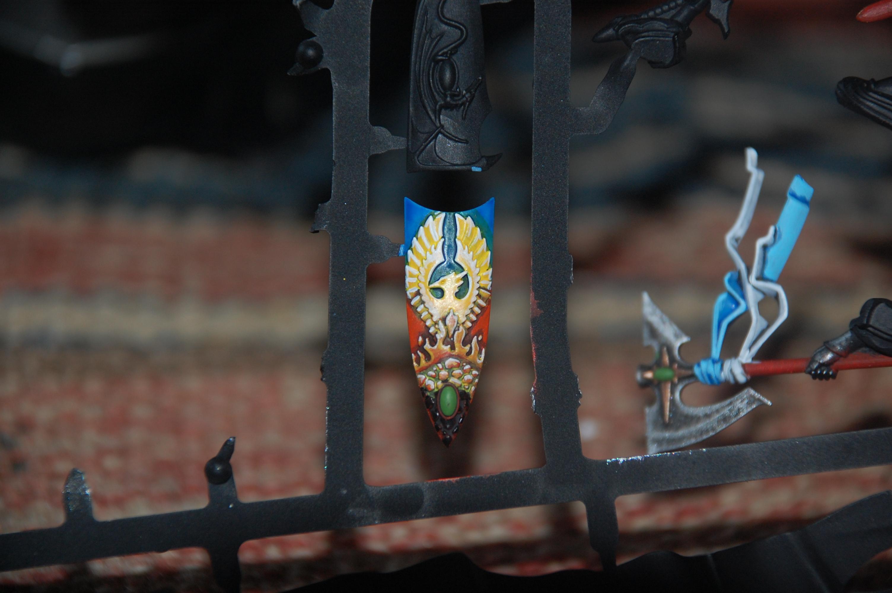 And a little more progress on the shield