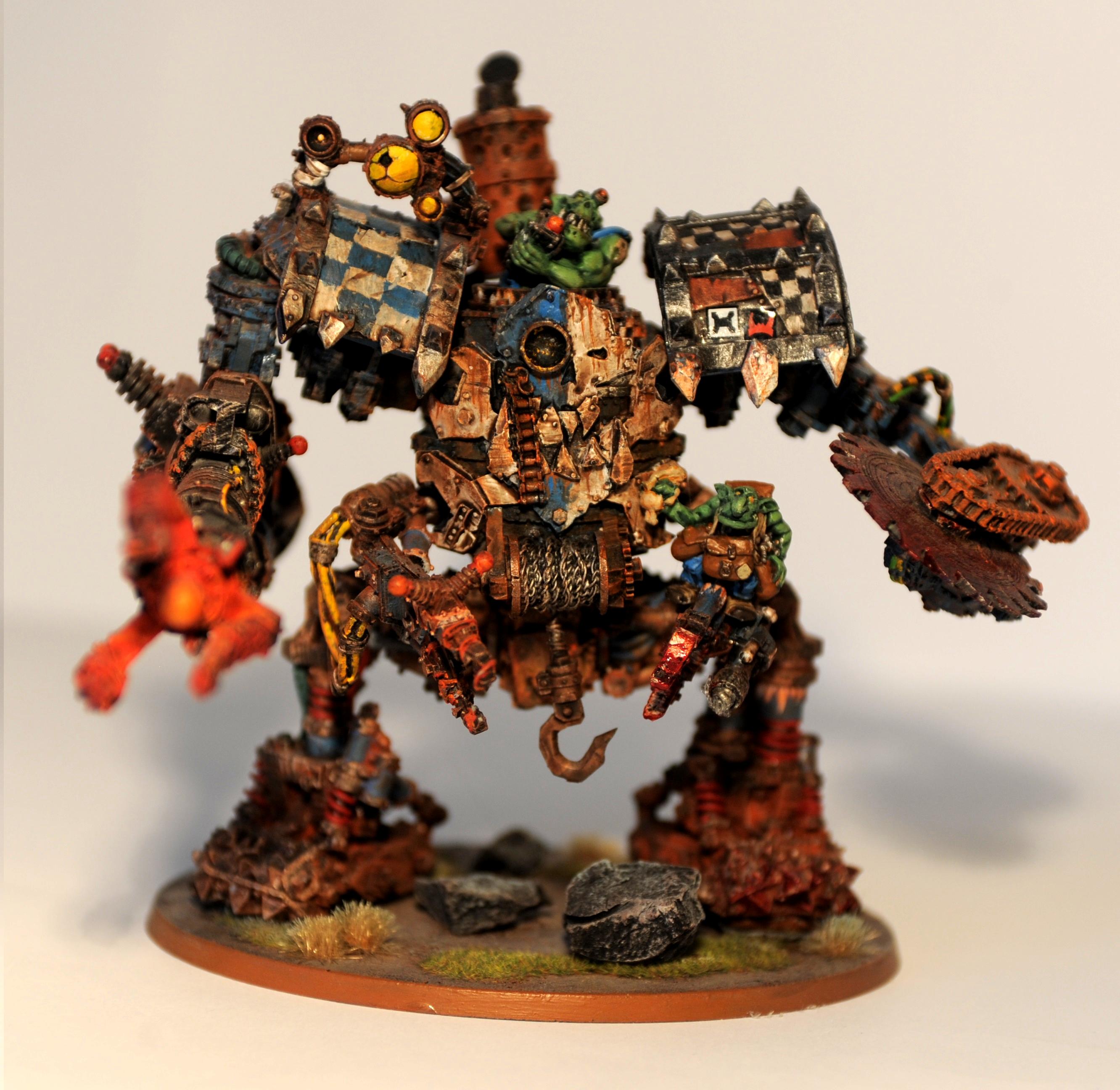 Deff Dread, Drednought, Forge World, Grot Riggers, Orcs, Warhammer 40,000