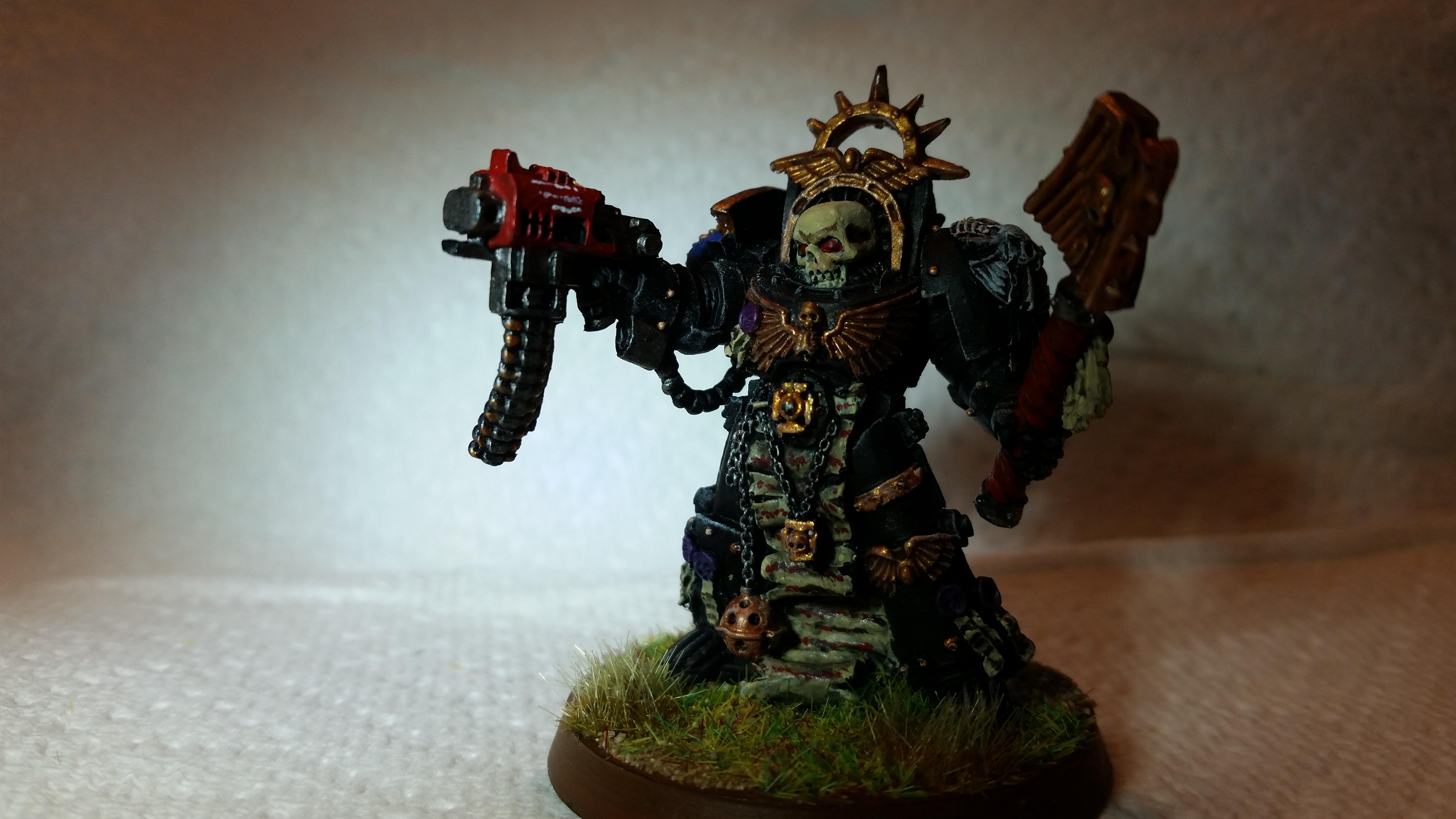 chaplain in terminator armor 