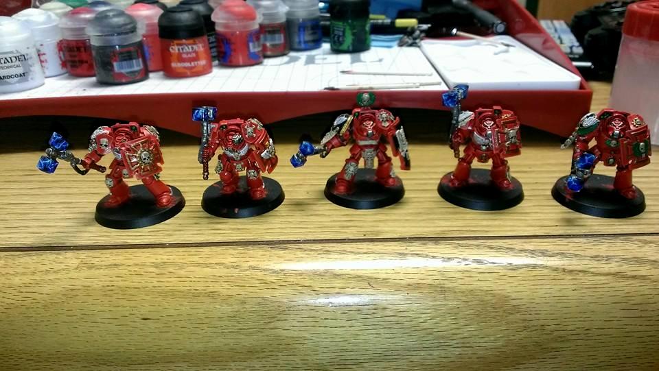 Assault Terminators, Blood Angels, Terminator Armor