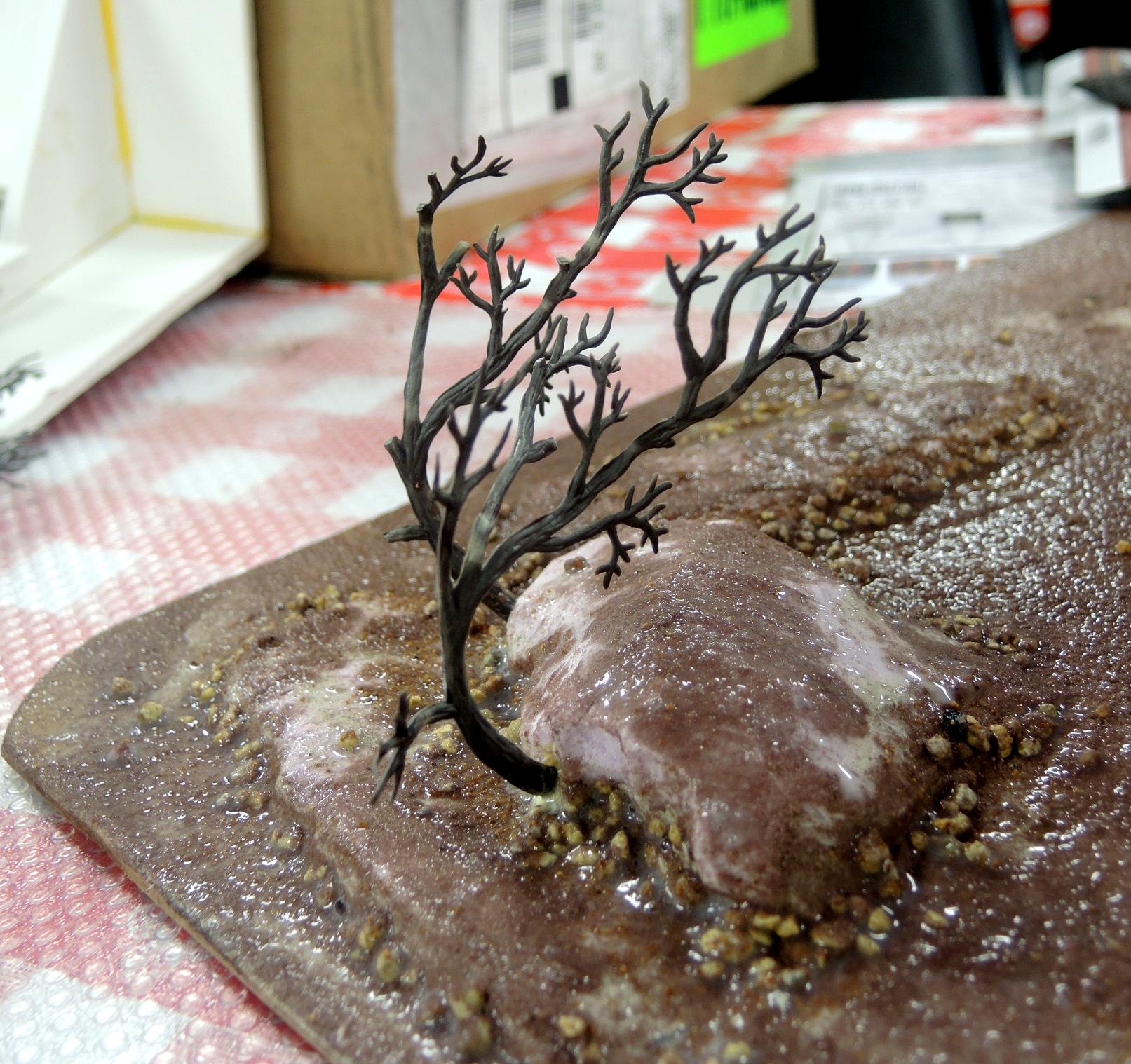 Blue, Commission, Hot Glue, Hotglue, Mesa, Pink, Styrofoam, Terrain, Tutorial, Waaazag, Waazag, Work In Progress