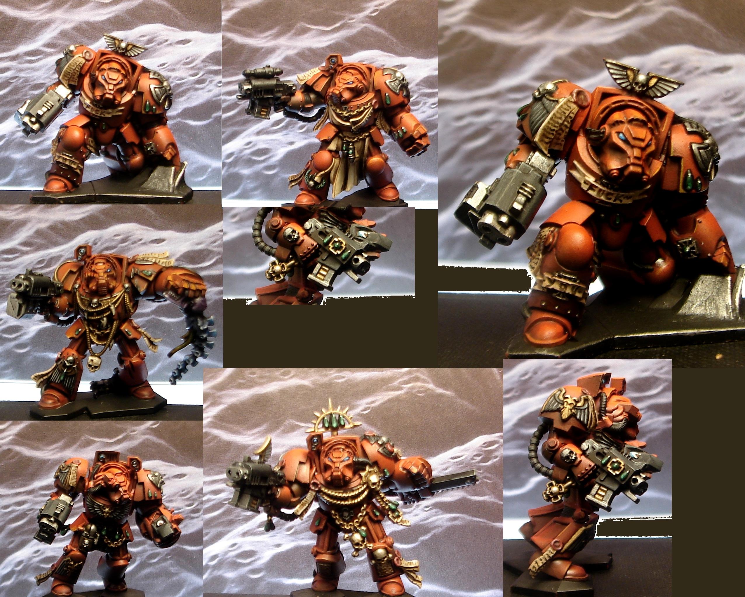 Angel, Battle, Blood, Brother, Space Hulk, Terminator Armor