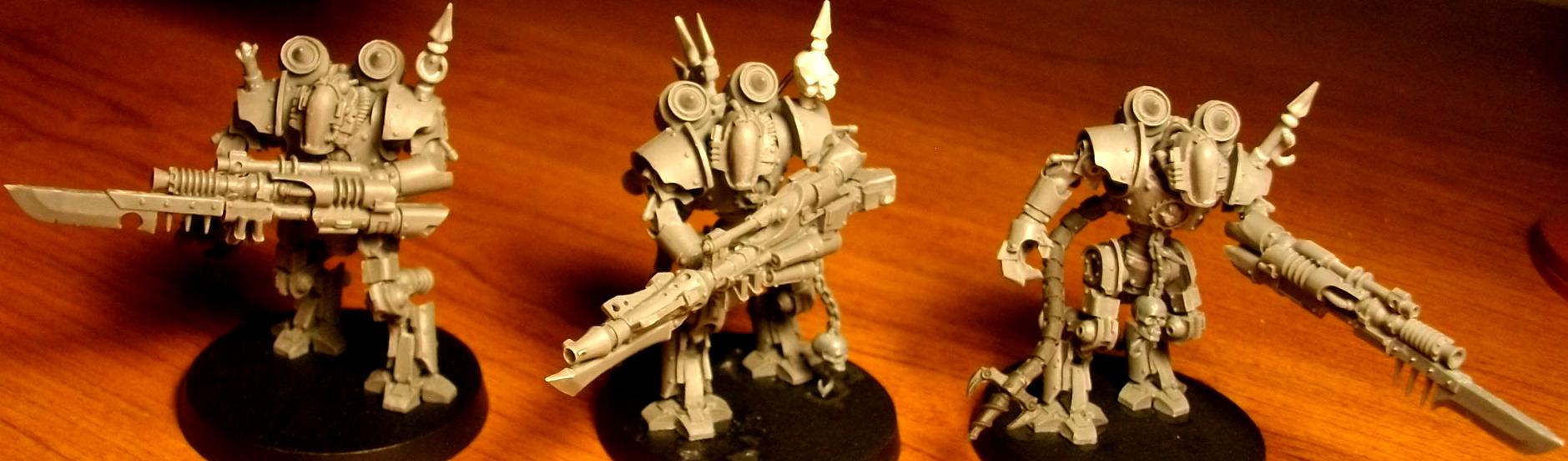 Chaos, Chaos Space Marines, Conversion, Dark Mechanicus, Iron Warriors, Iw, Mechanicum, Photon Thruster, Thallax, Thallaxi