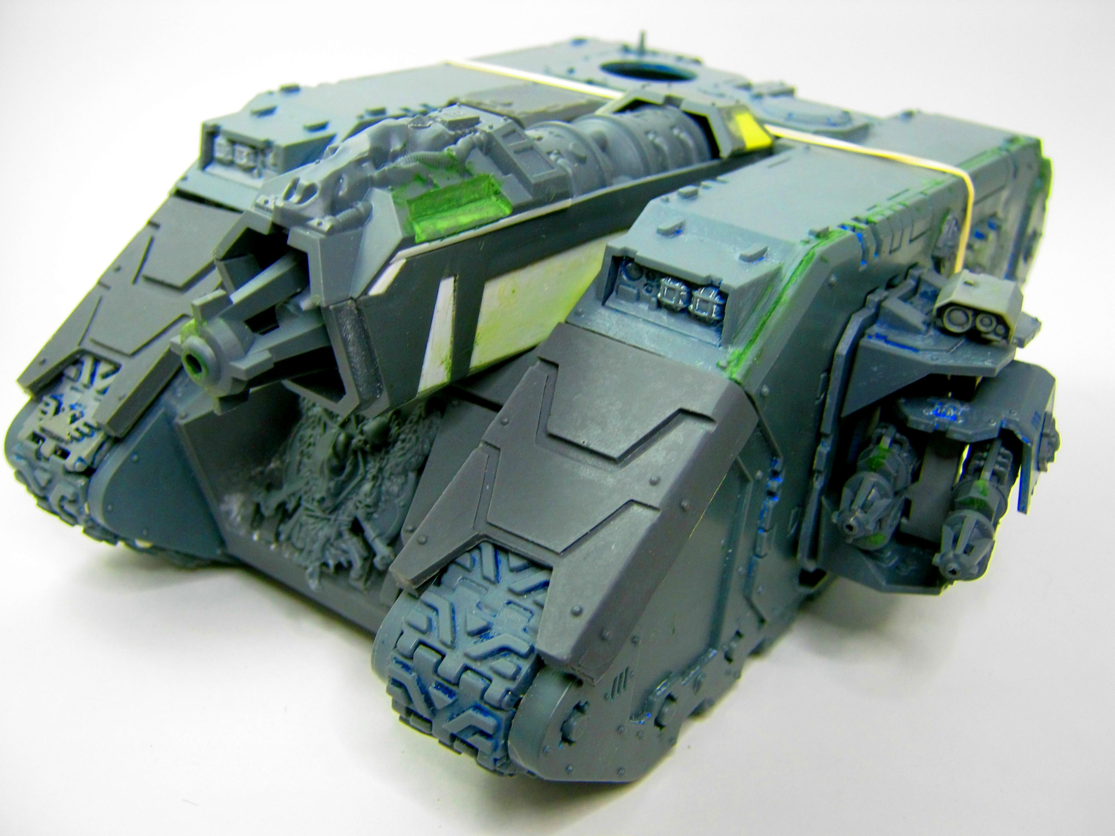 Achilles, Conversion, Hellfrost, Kitbash, Land Raider, Space Marines, Space Wolves, Stormfang