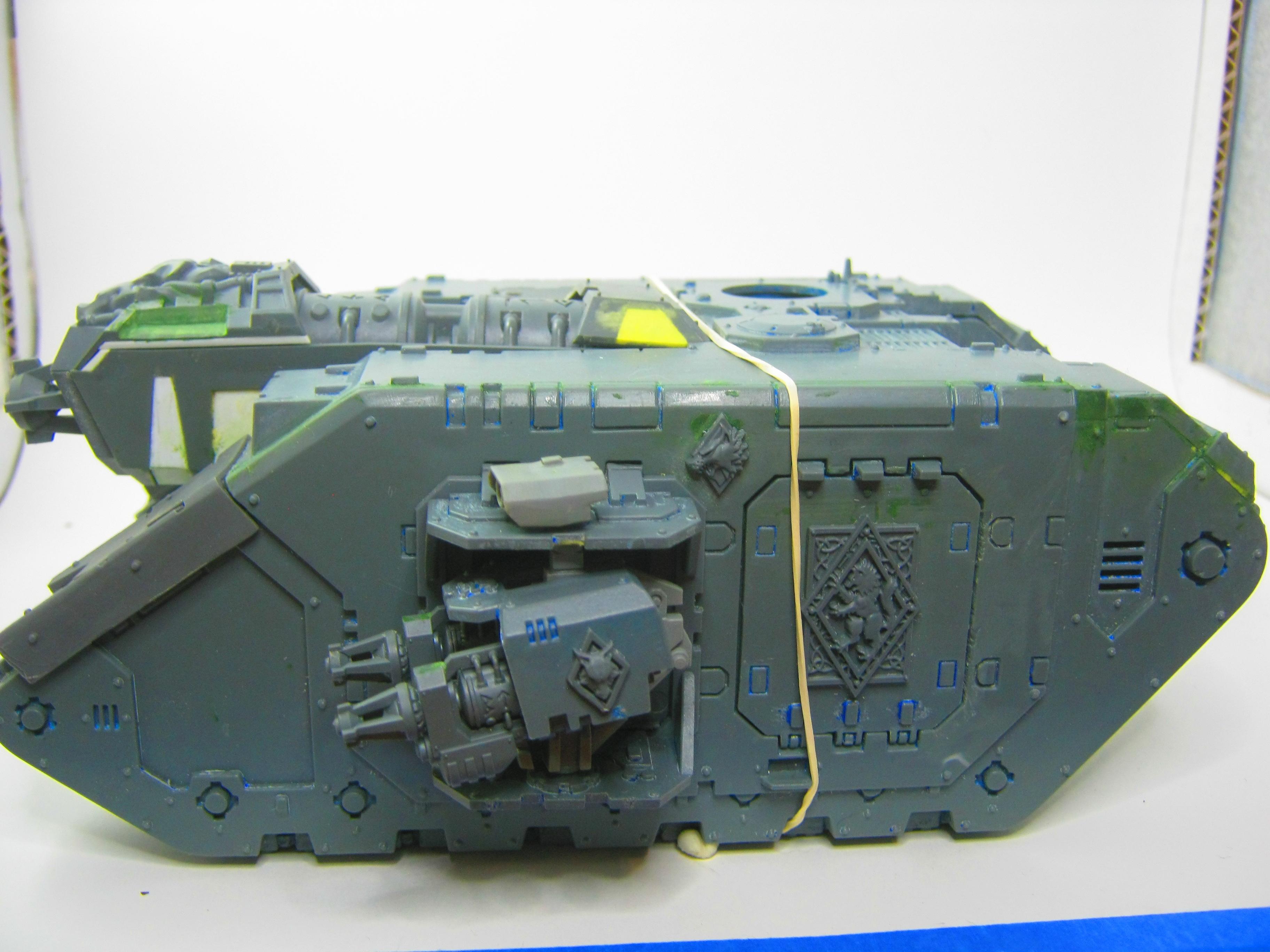 Achilles, Conversion, Hellfrost, Kitbash, Land Raider, Space Marines, Space Wolves, Stormfang