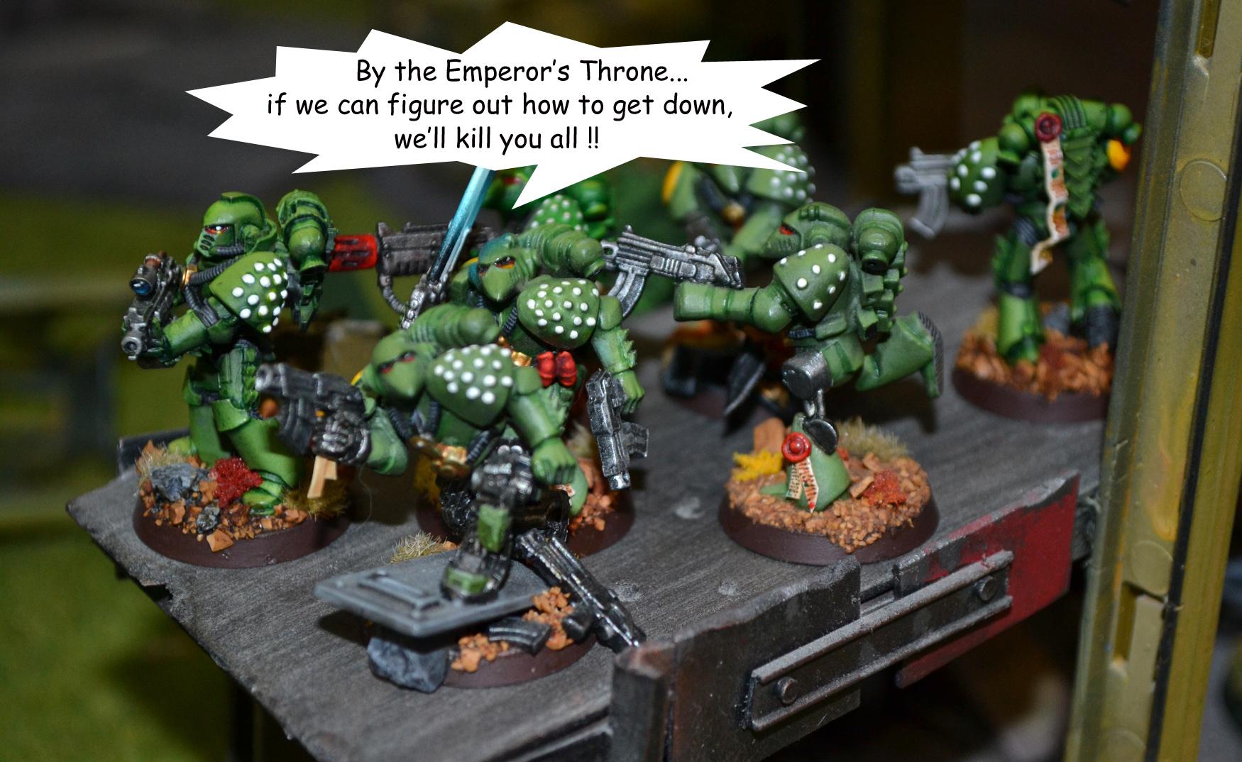Battle Report, Lamenters, Mantis Warriors, Space Marines, Warhammer 40,000