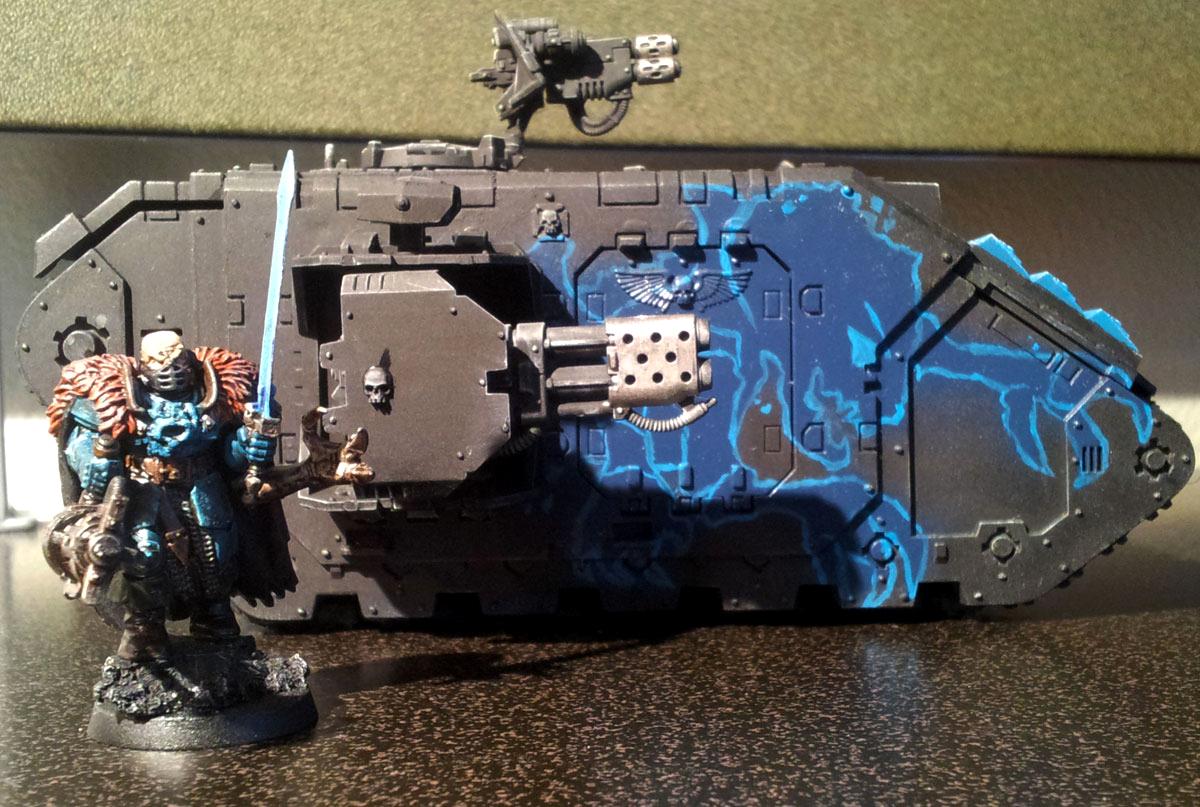 Genestealer Cult, Land Raider Redeemer, Ordo Xenos Inquisitor