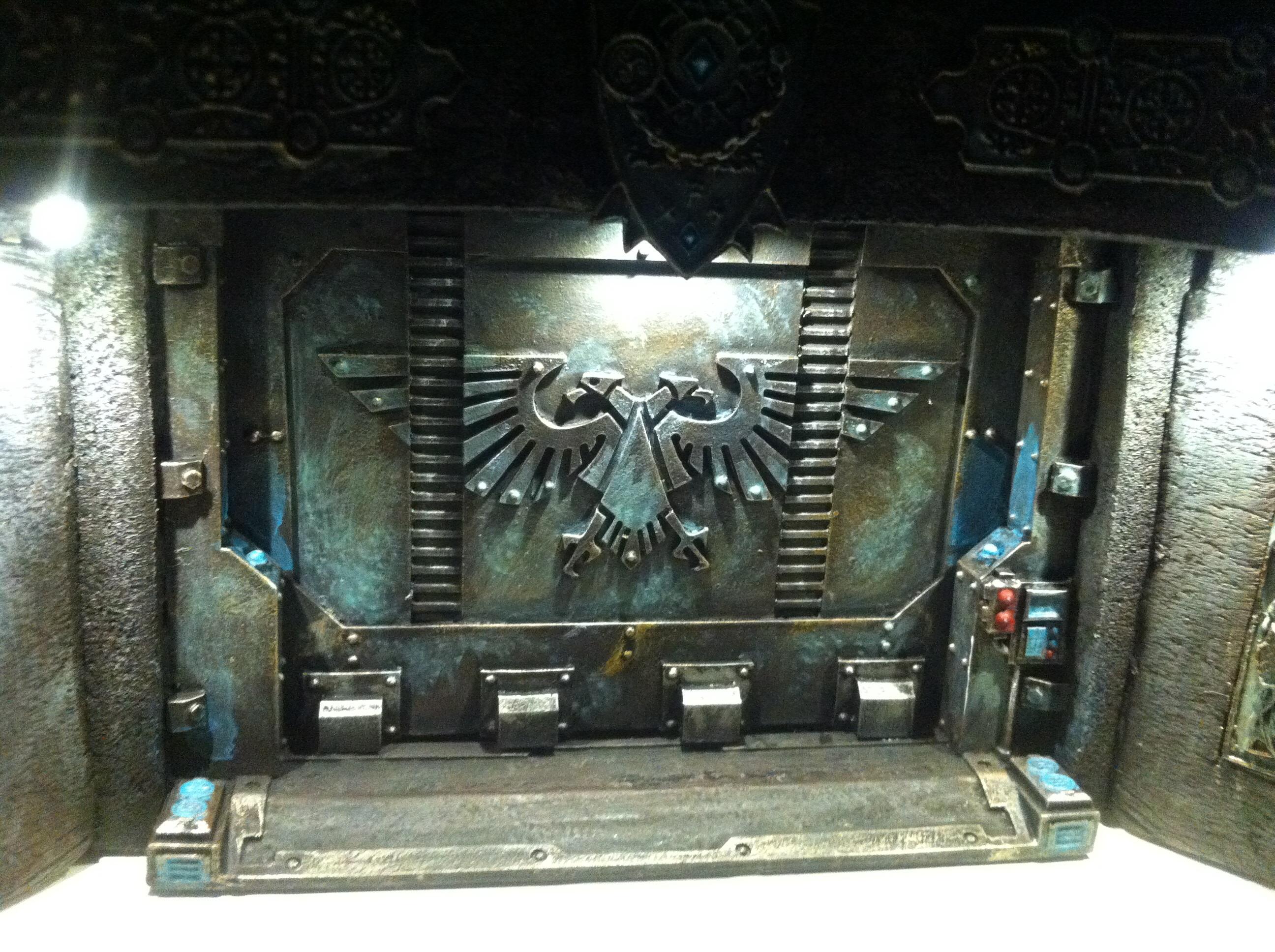 Ancient, Fortress, Gate, Space, Temple, Terrain, Wolves, Work In Progress