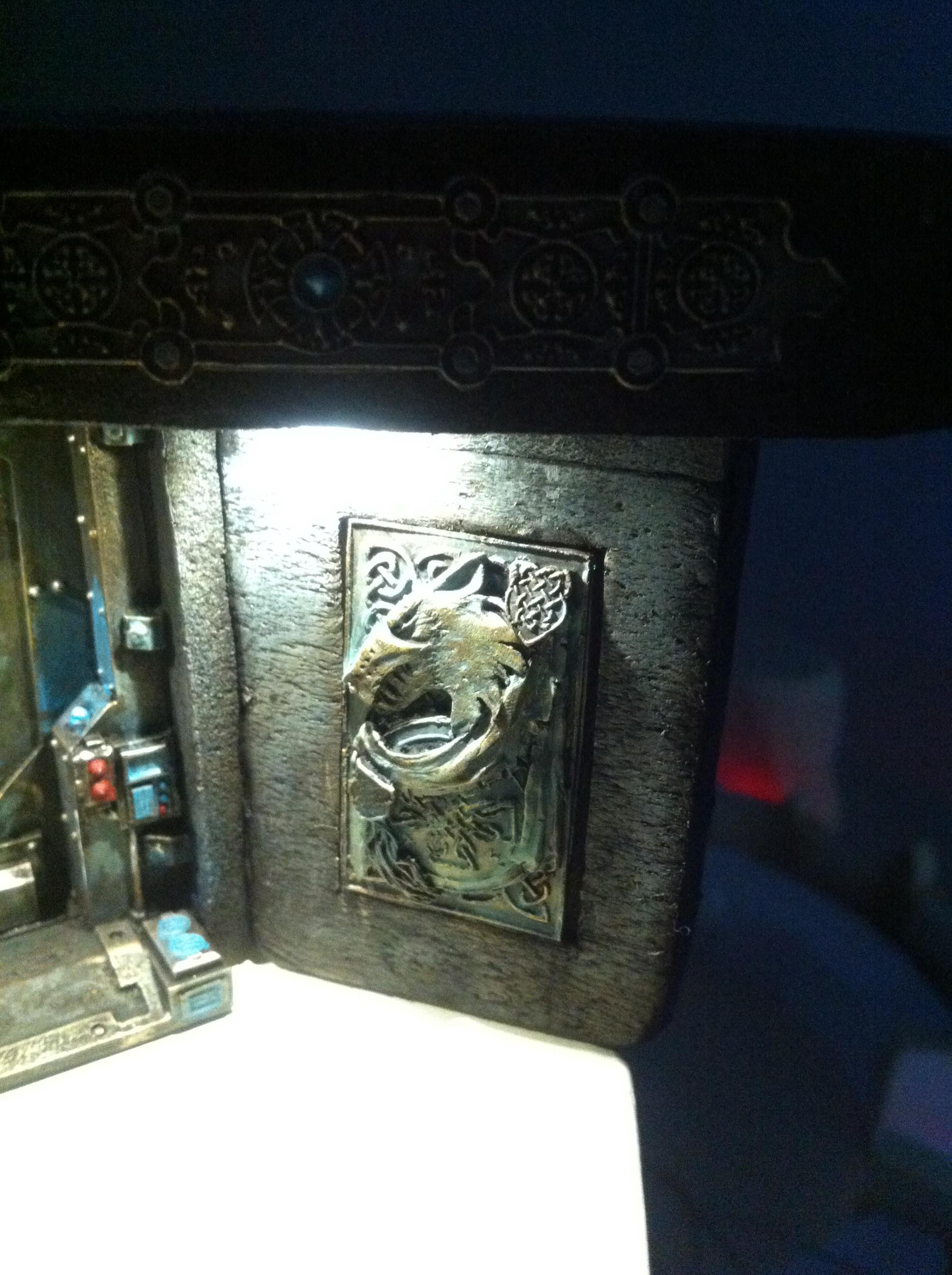 Ancient, Fortress, Gate, Space, Temple, Terrain, Wolves, Work In Progress