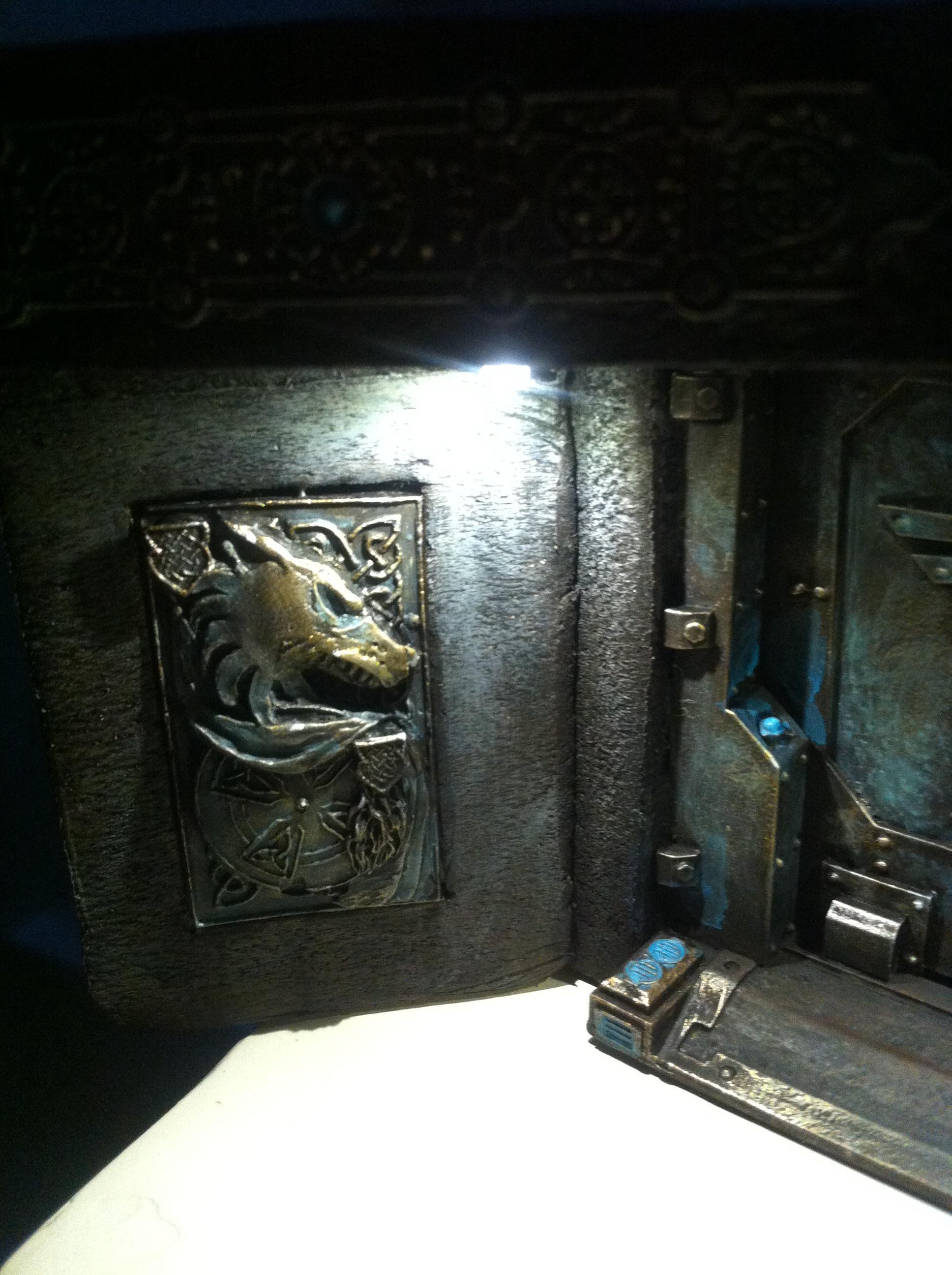 Ancient, Fortress, Gate, Space, Temple, Terrain, Wolves, Work In Progress