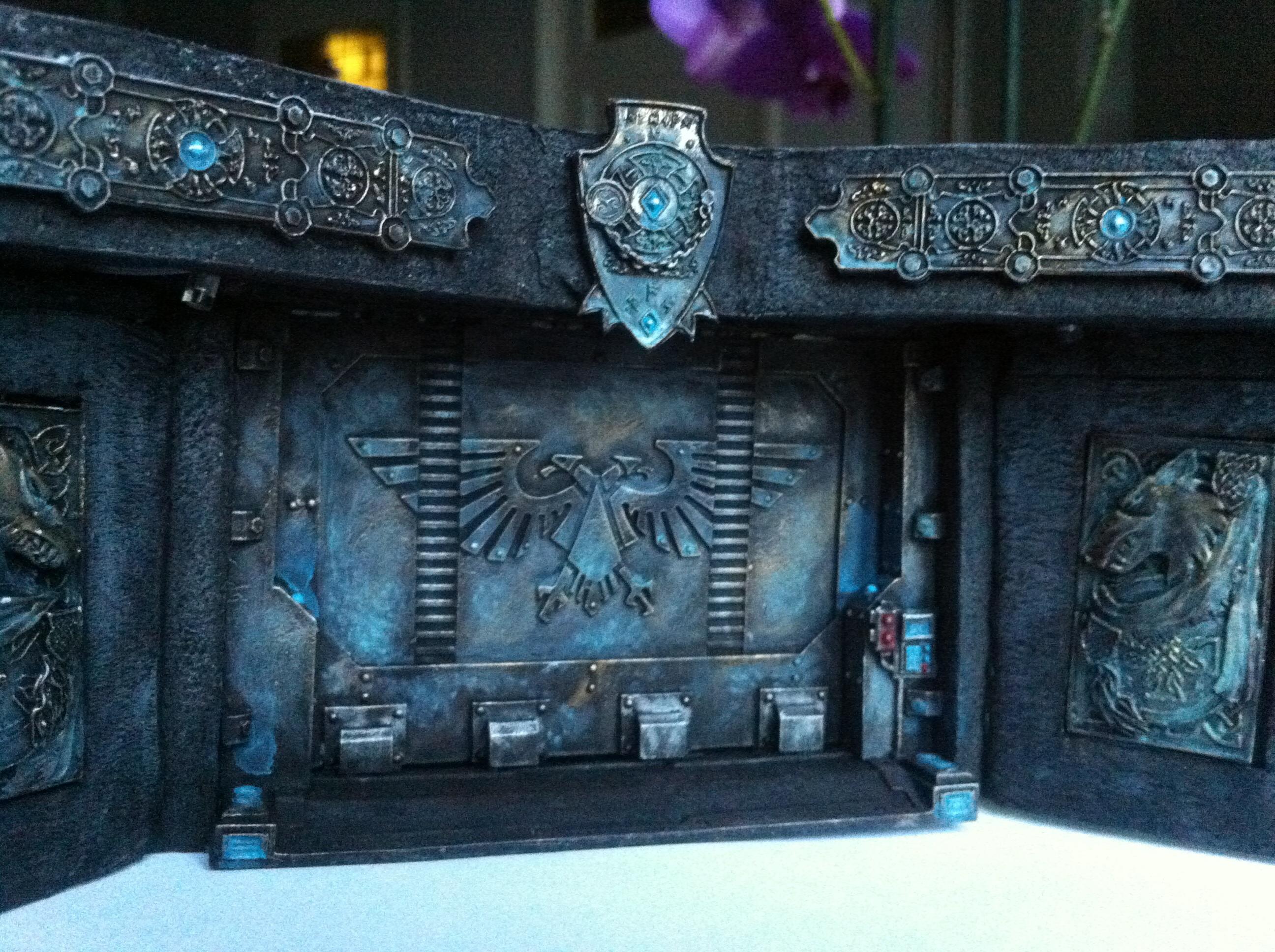 Ancient, Fortress, Gate, Space, Temple, Terrain, Wolves, Work In Progress