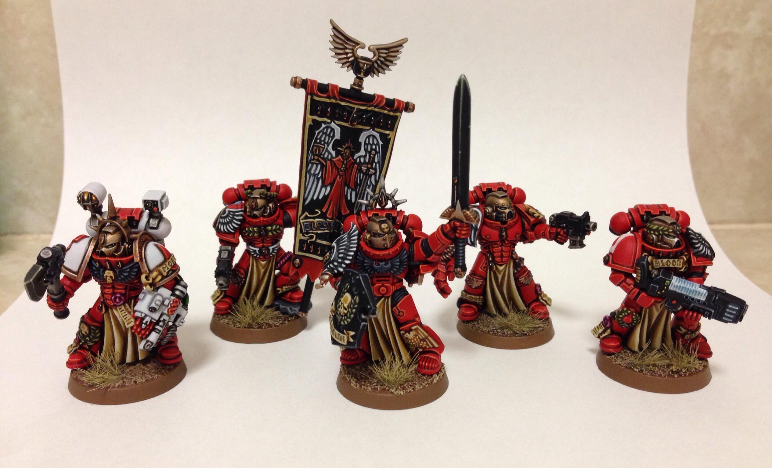 Blood Angels Command Squad
