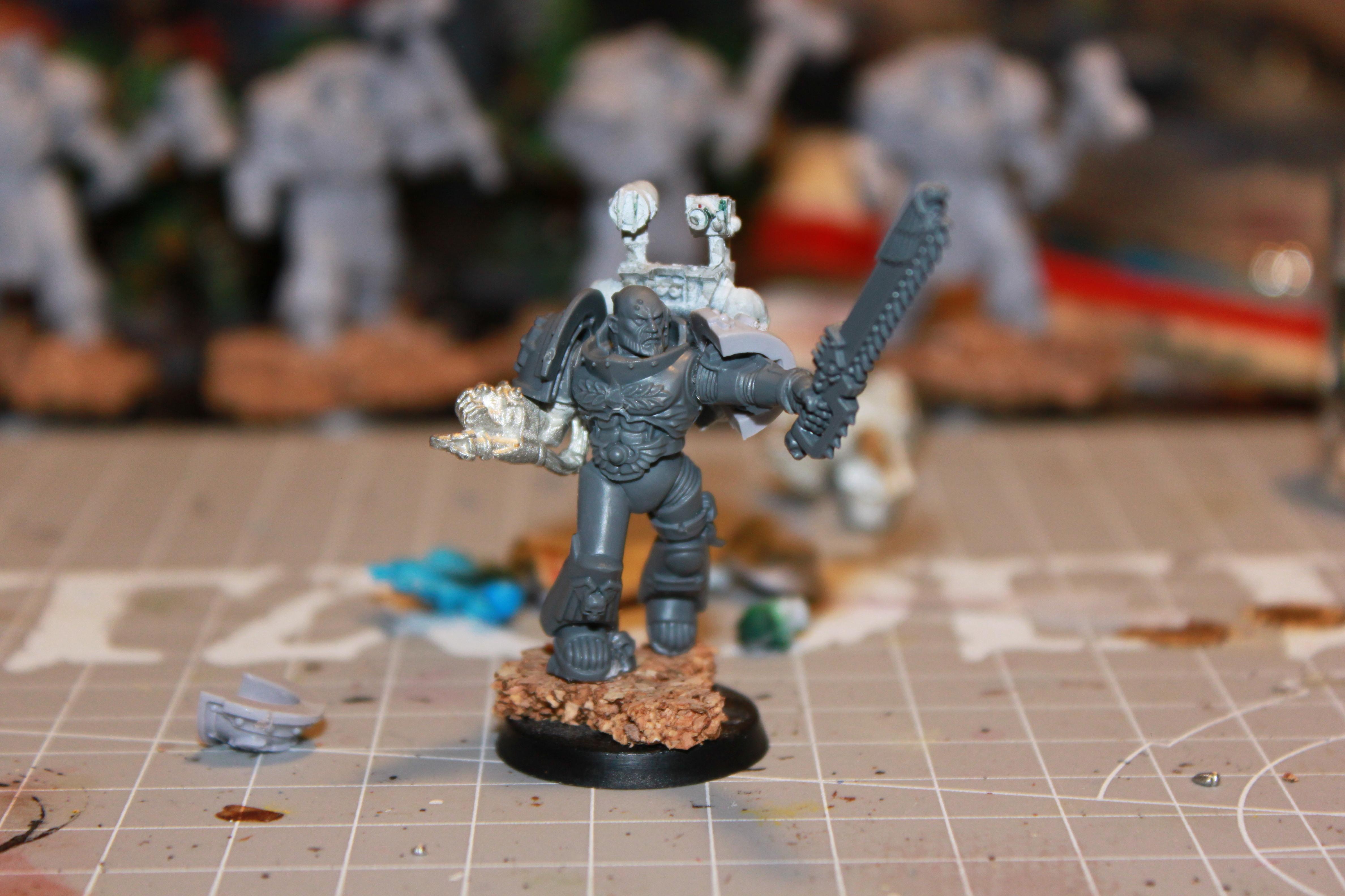Hans going for that 9" charge!