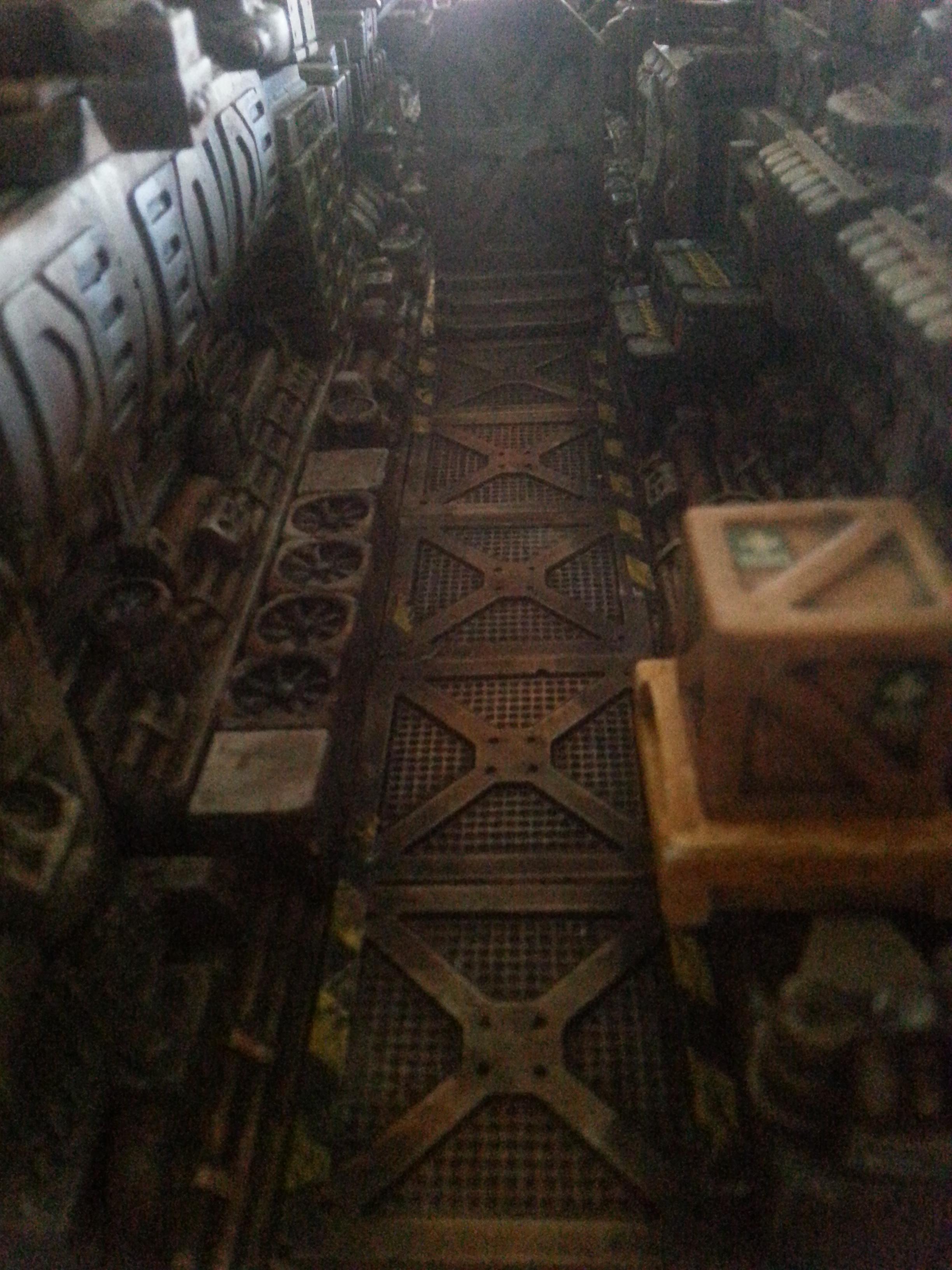 Early morning Onboard...Well Kind Of:-)