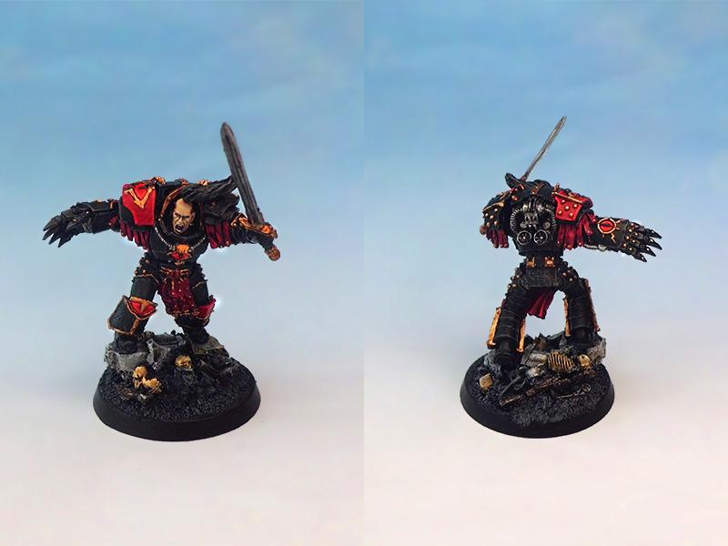 Abaddon, Diorama, Hous Heresy, Loken, Sons Of Horus