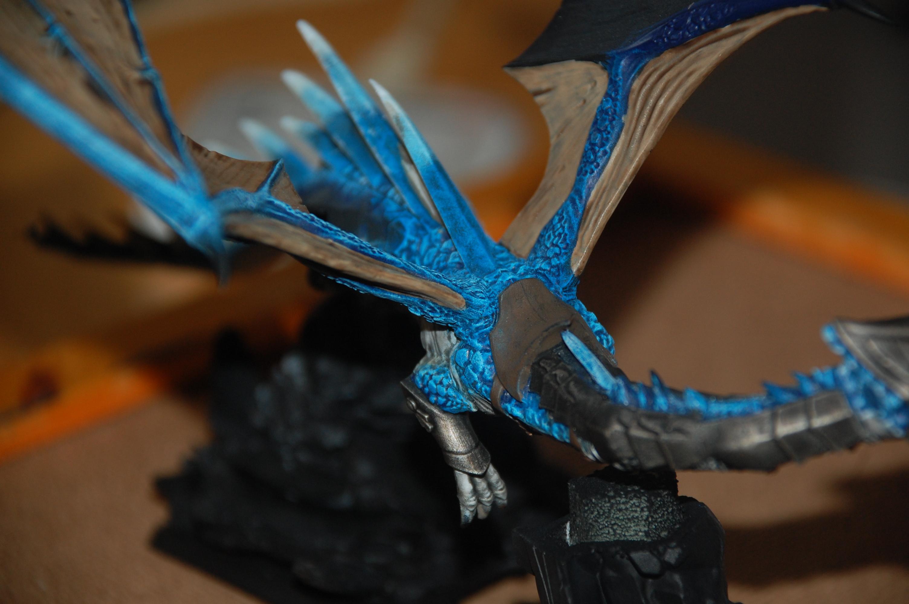 The saddle has received his basecoat
