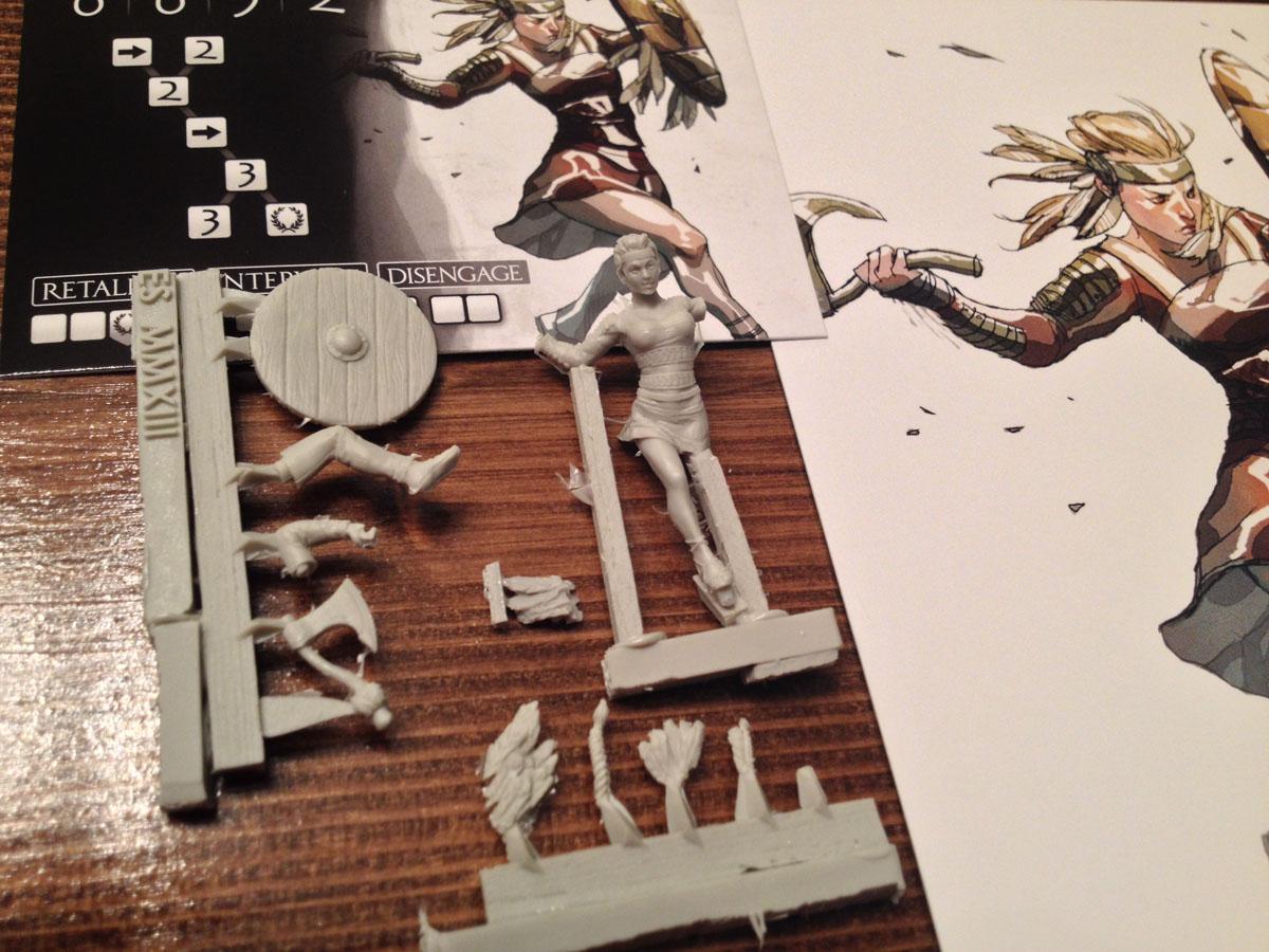 Arena Rex, Frigge, Gladiator, Shieldmaiden, Zephyri
