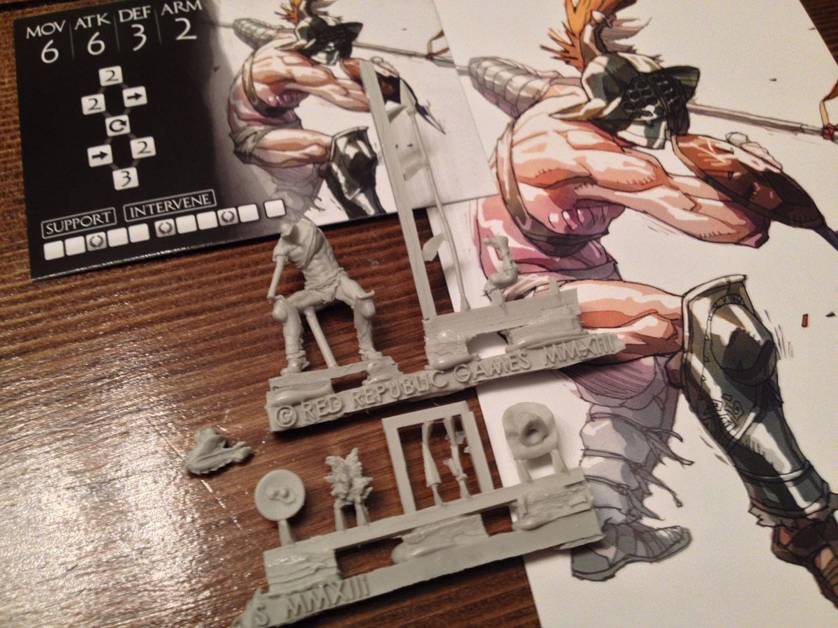 Arena Rex, Gladiator, Iason, Ludus Magnus