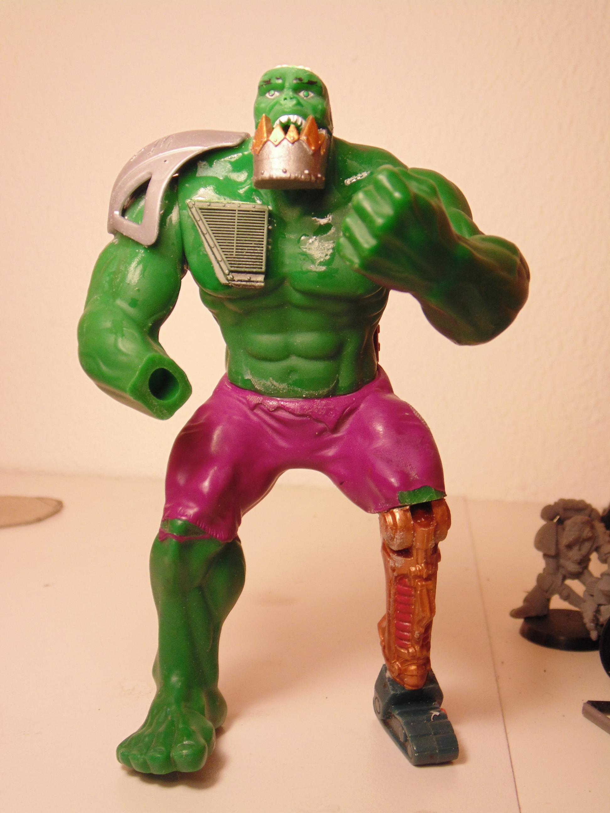Boss, Conversion, Garbage, Garbage Garden Gnome, Garden, Ggg, Gigant, Gnomes, Huge, Hulk, Mega, Orks, Oversize, Waagh