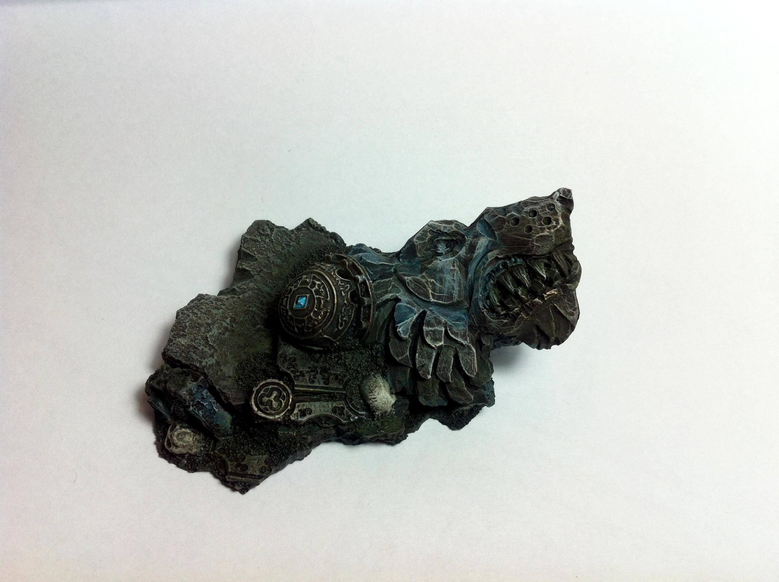 Ancient, Fortress, Space, Temple, Terrain, Wolves, Work In Progress