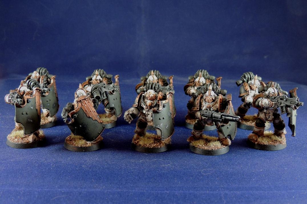 Death Guard Breacher Marines