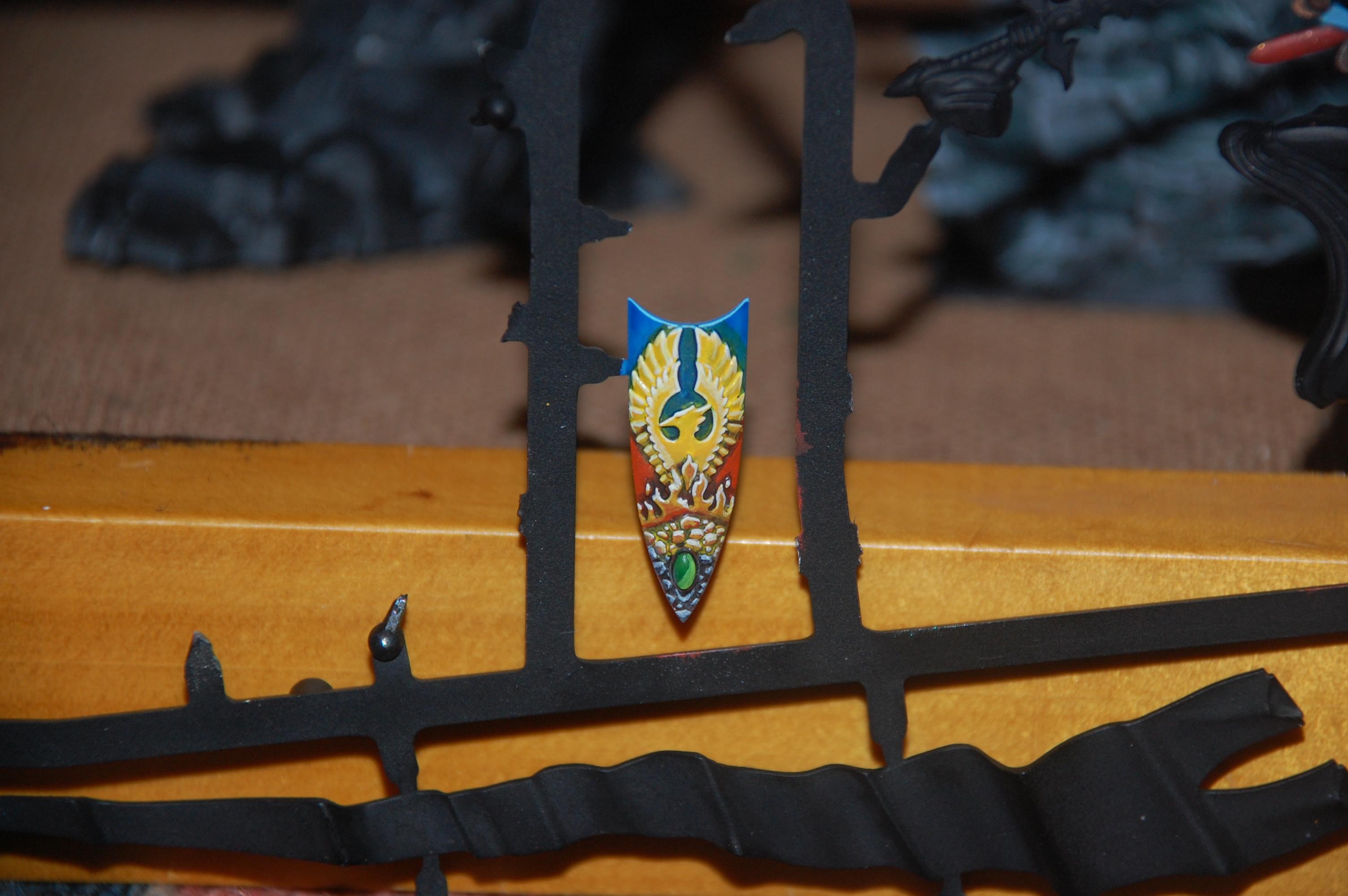 Some more work on the shield