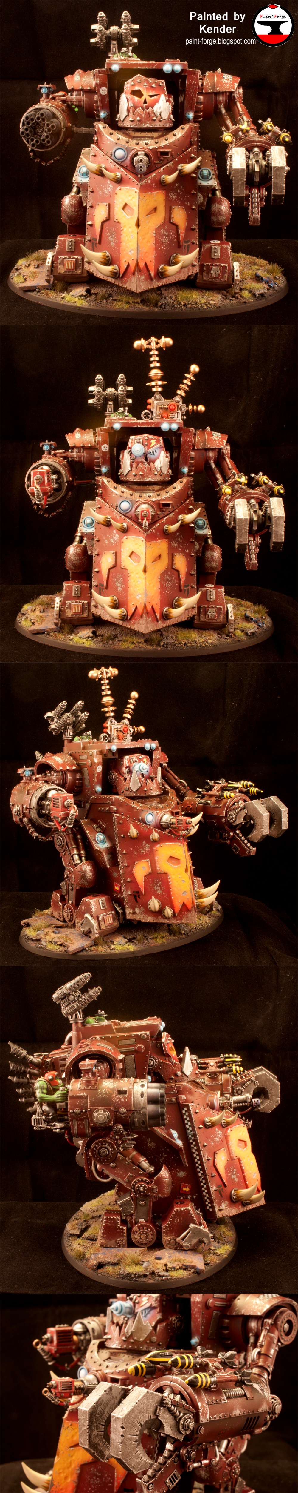Gorkanaut, Morkanaut, Orks, Warhammer 40,000, Warhammer Fantasy